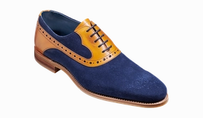 Elliot - Navy Suede / Cedar Calf