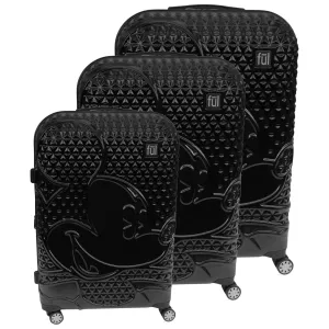 ful Disney Mickey Hardside 3-Piece Set: 21, 25, and 29" Suitcases