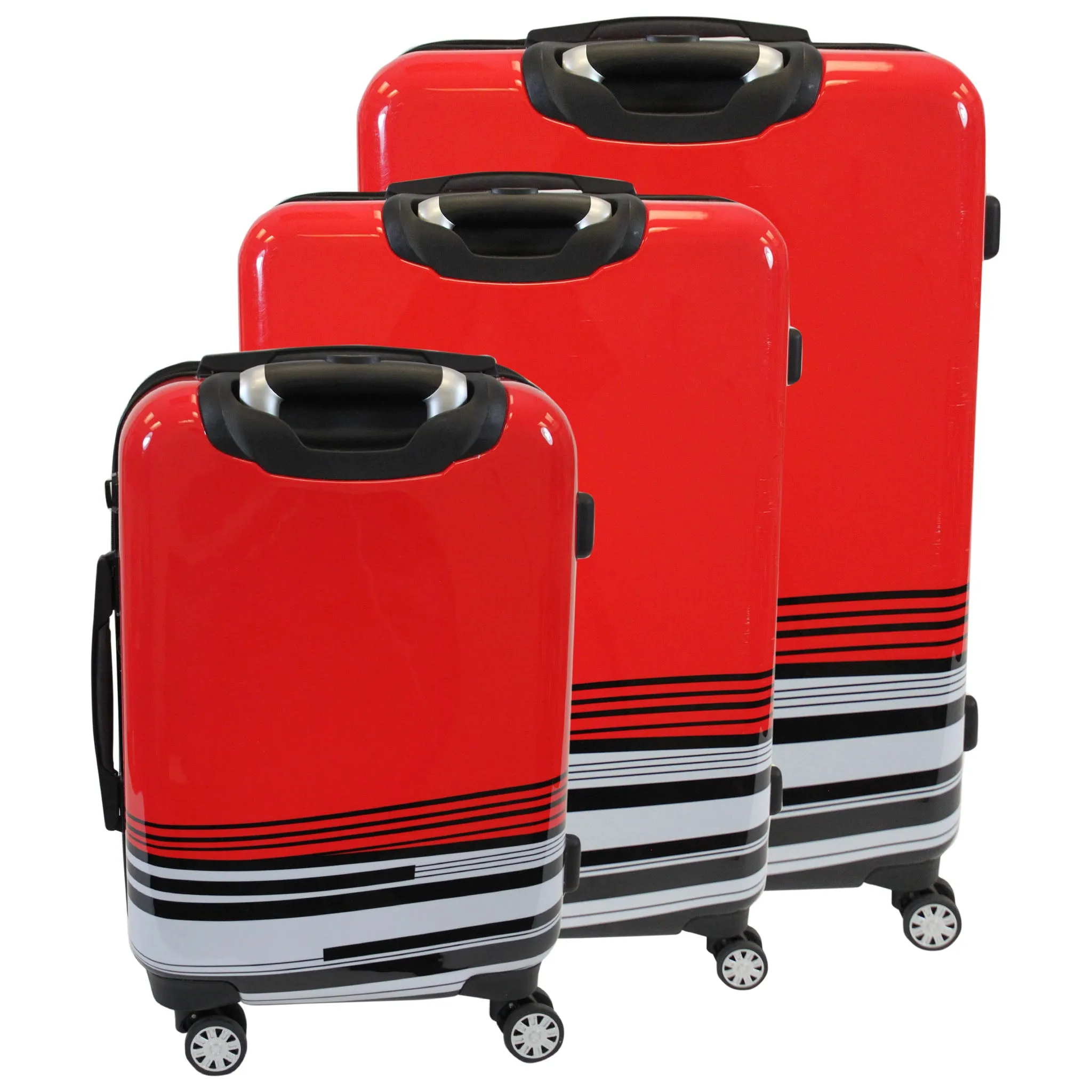 ful Disney Mickey Hardside 3-Piece Set: 21, 25, and 29" Suitcases