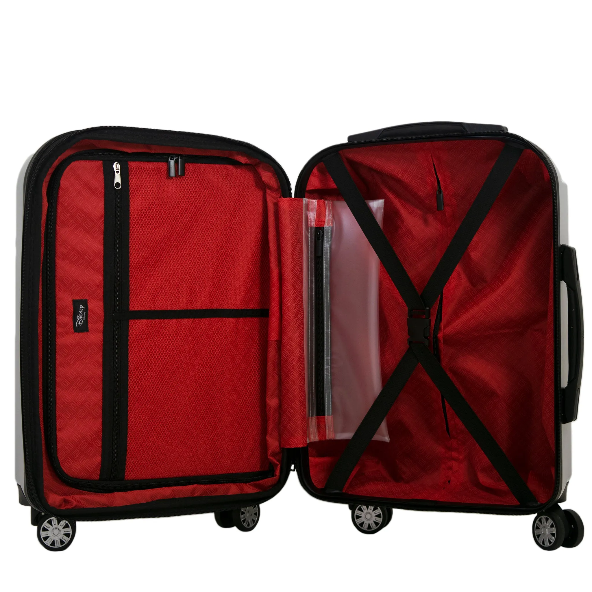 ful Disney Mickey Hardside 3-Piece Set: 21, 25, and 29" Suitcases