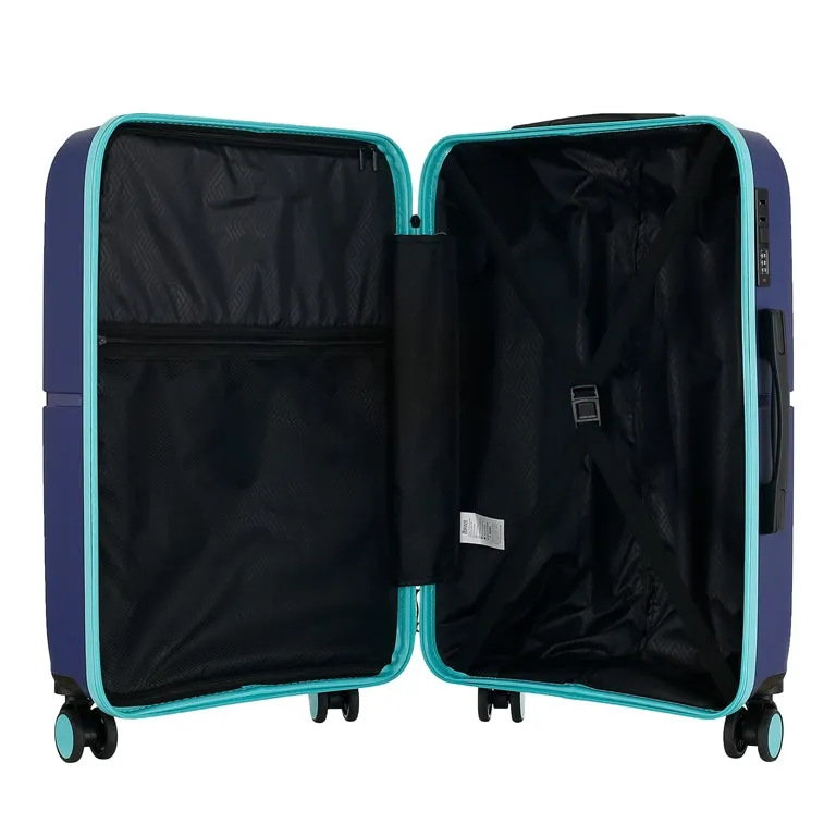 GALA 3-Piece Luggage Set – Polycarbonate Hardshell, Lightweight, 360° Dual Spinning Wheels, Combo Lock - 20", 24", 28"