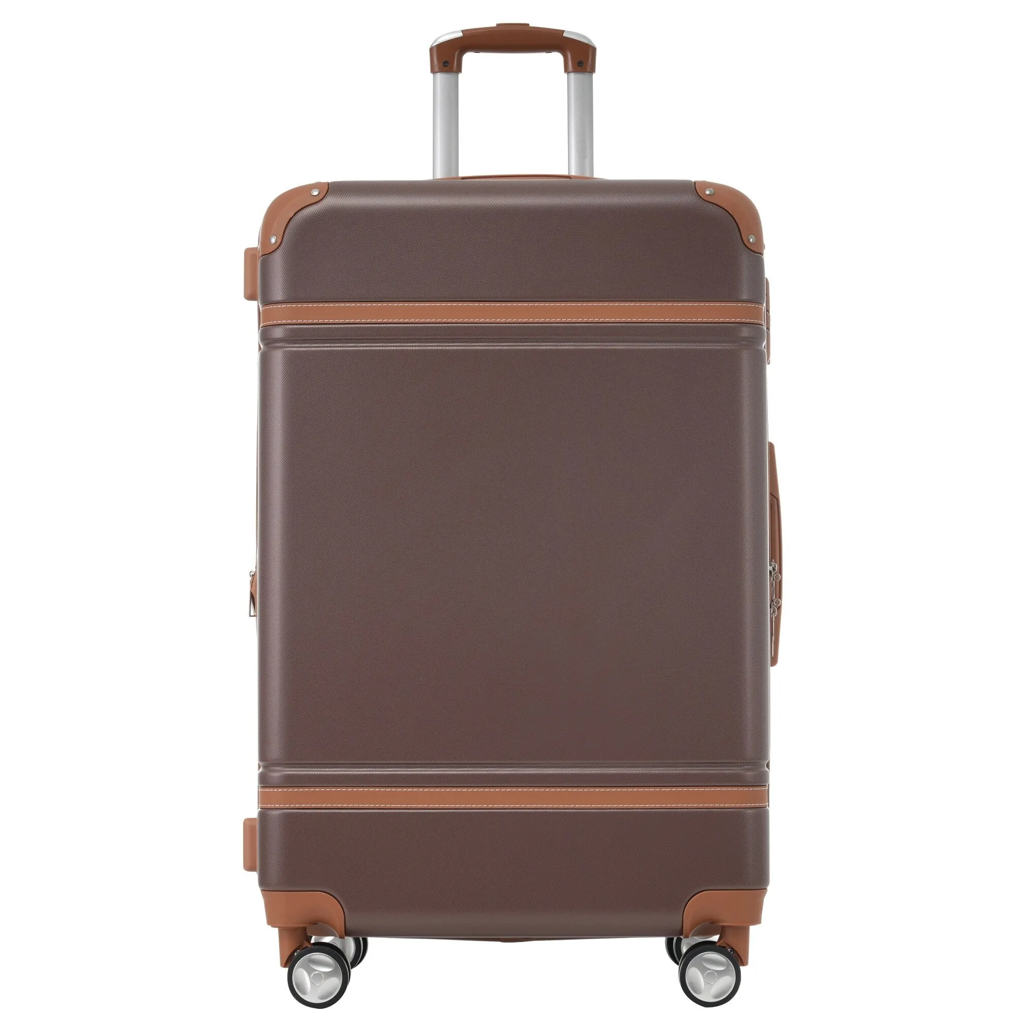 Hardshell 4 Pieces Luggage Sets with Cosmetic and TSA Lock, Lightweight Expandable Suitcase (20"/24"/28")