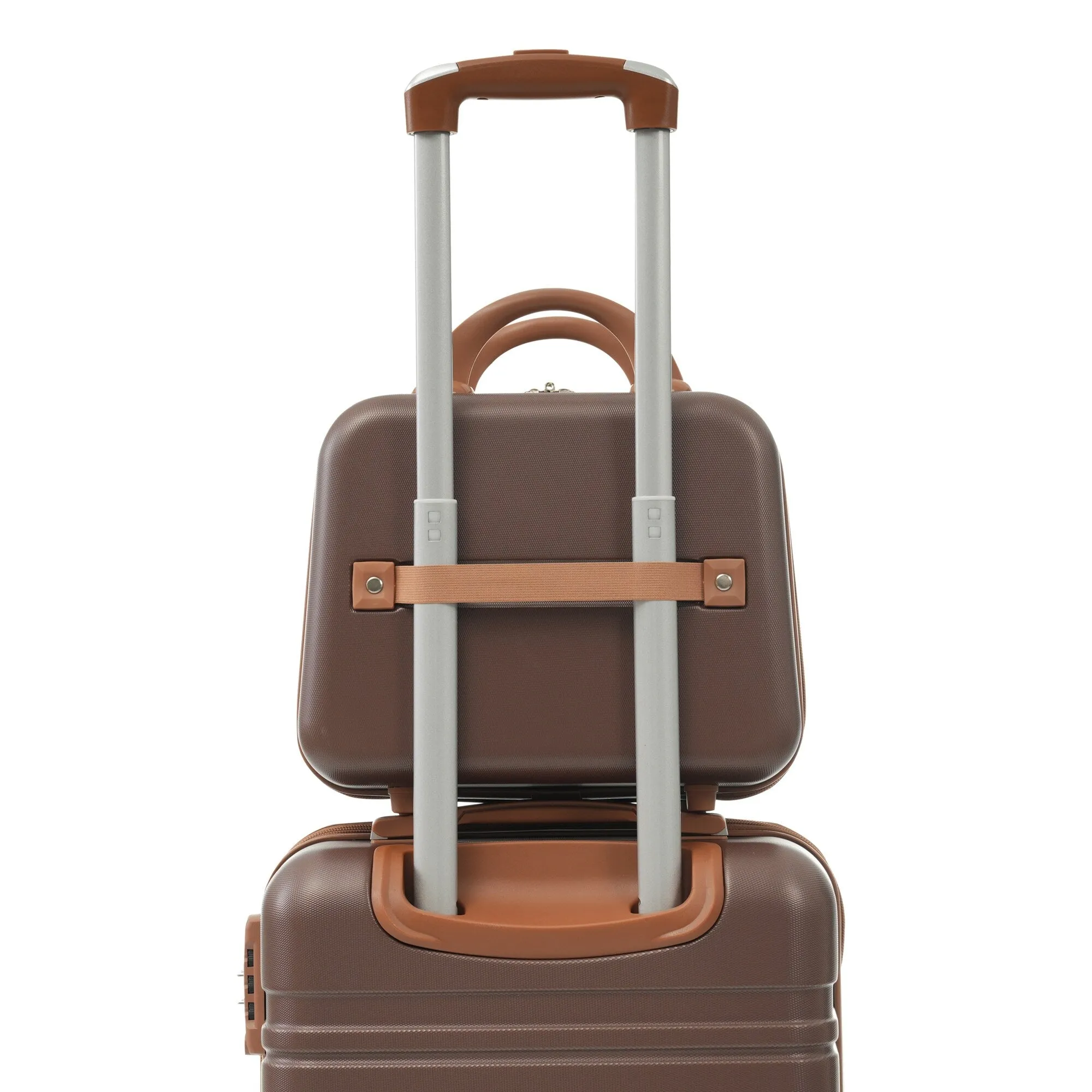 Hardshell 4 Pieces Luggage Sets with Cosmetic and TSA Lock, Lightweight Expandable Suitcase (20"/24"/28")