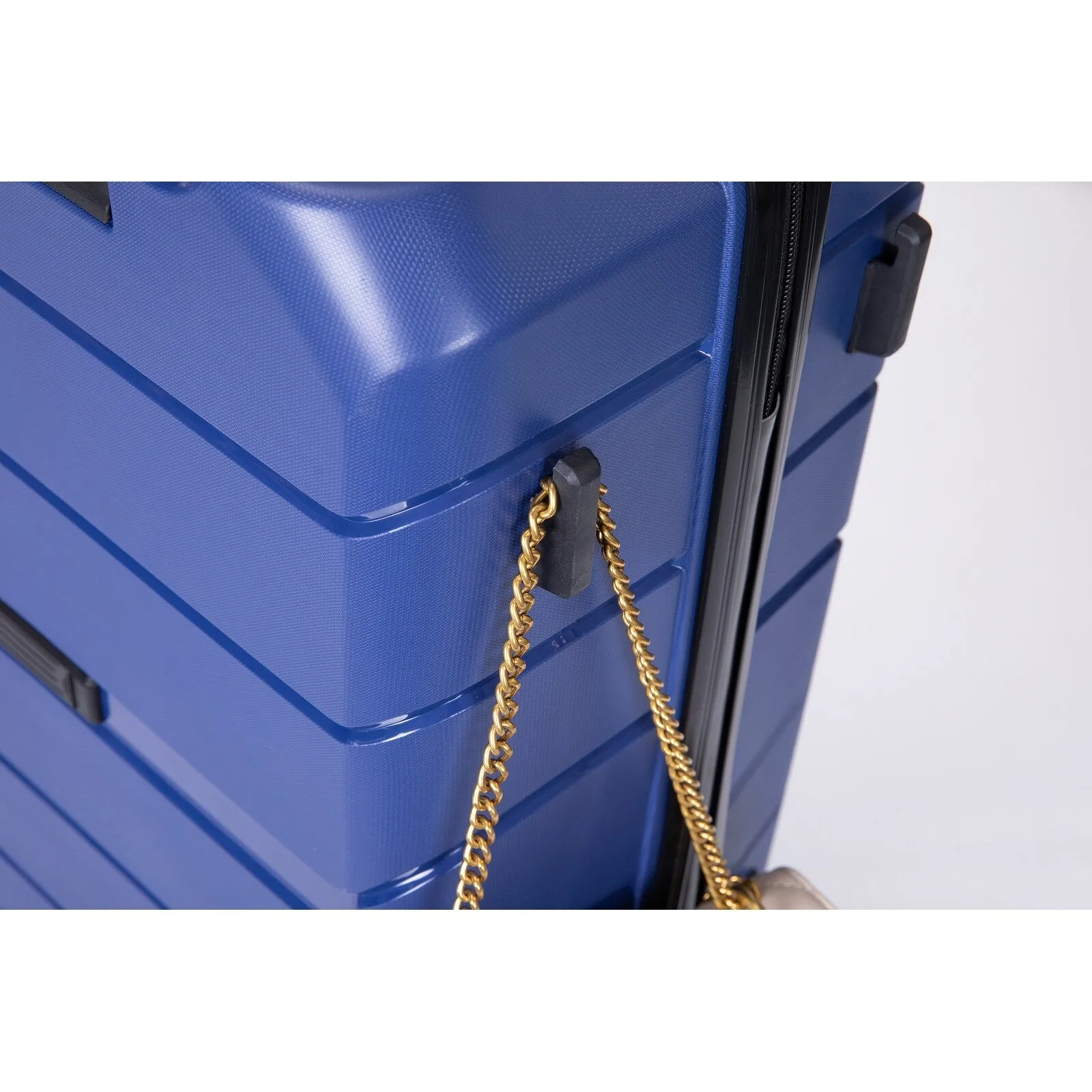 Hardshell Suitcase Spinner Wheels PP Luggage Sets Lightweight Suitcase with TSA Lock,3-Piece Set (20/24/28)