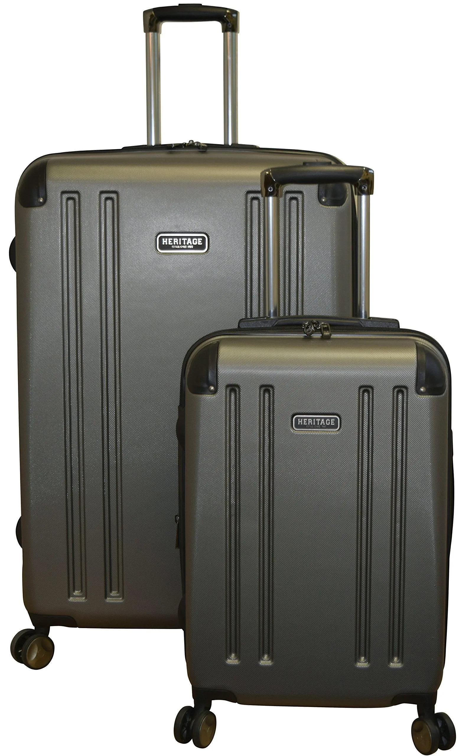 Heritage O'Hare Lightweight 2-PC 8-Wheel Hardside Spinner Set