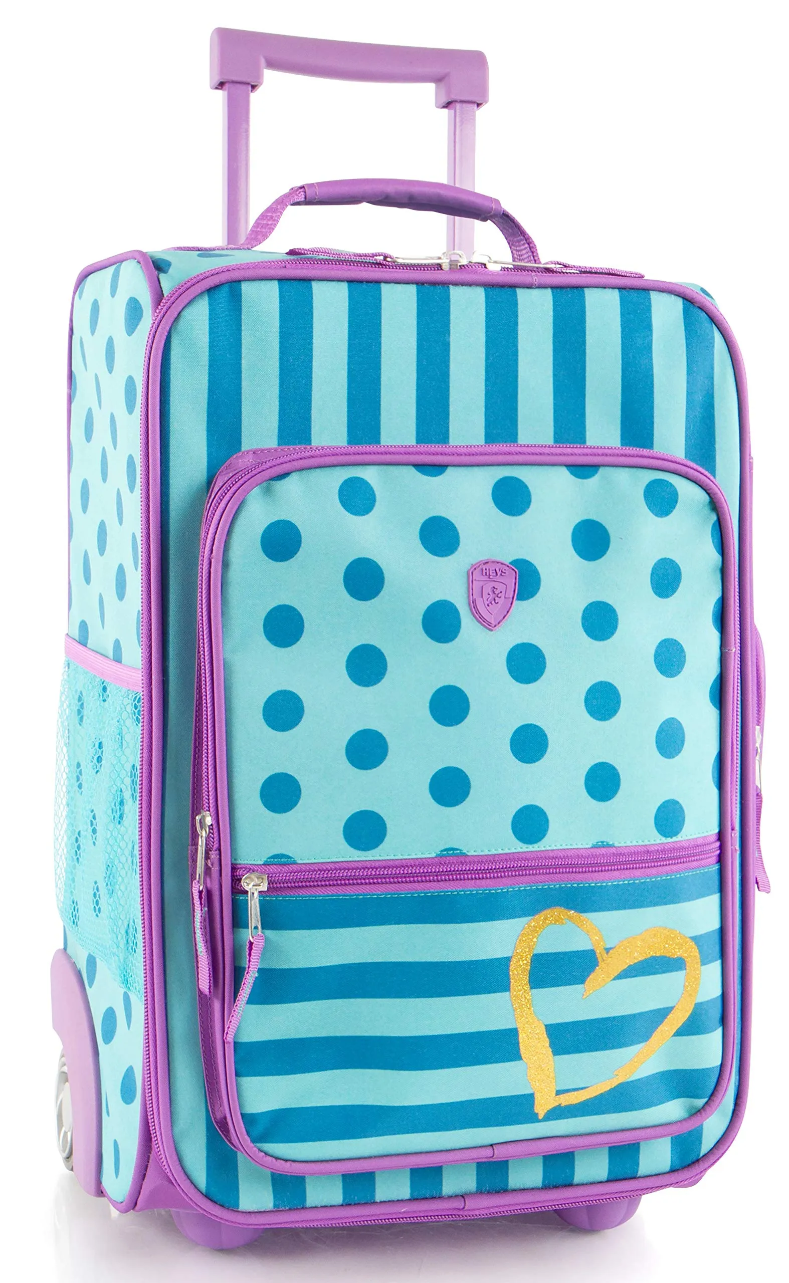 Heys America Kids Softside 2-Wheel Rollaboard Softside Luggage