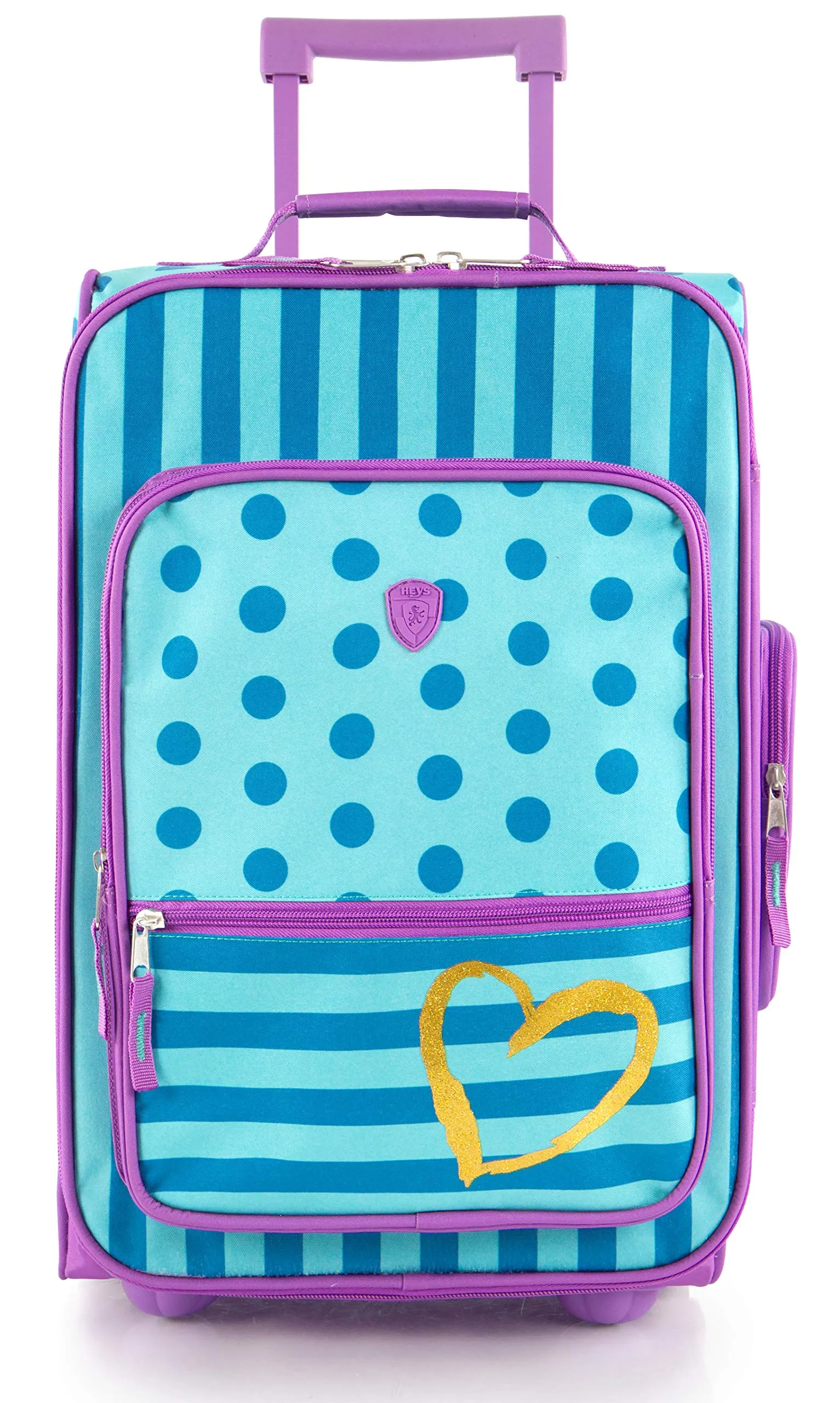 Heys America Kids Softside 2-Wheel Rollaboard Softside Luggage