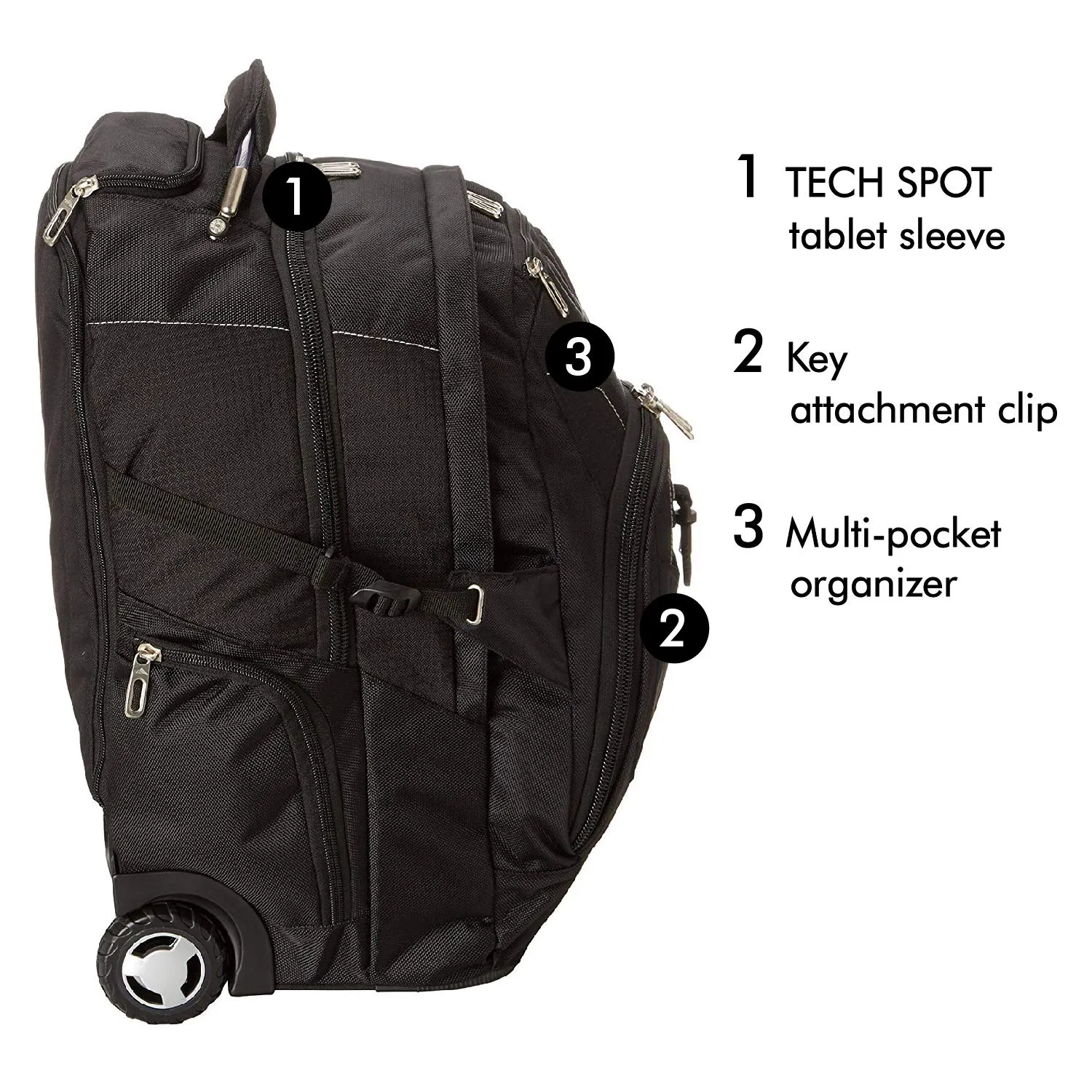 High Sierra Wheeled Backpack