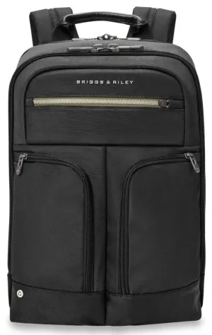 HTA Slim Expandable Backpack - Black