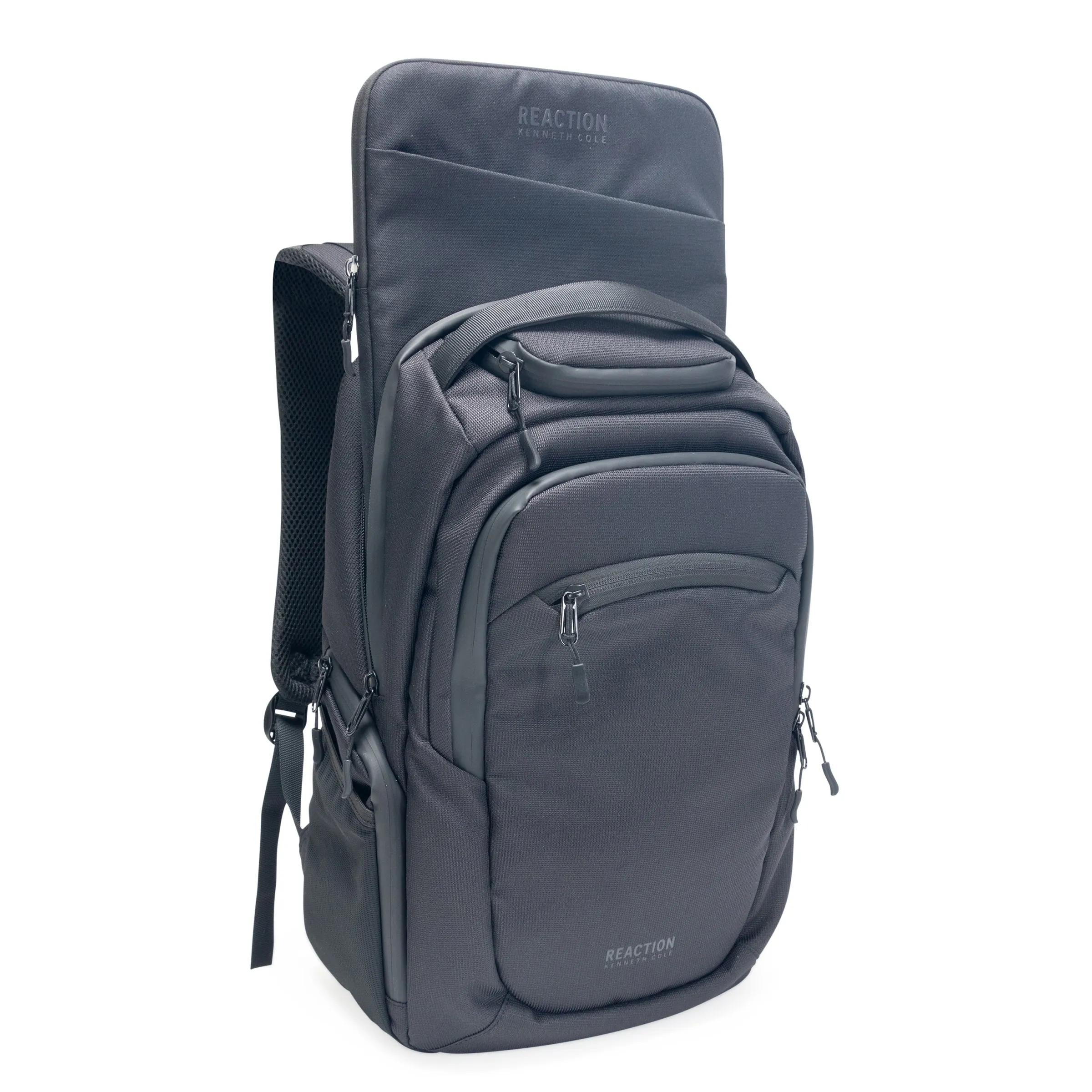 Kenneth Cole Reaction Parker 16" Polyester Laptop and Tablet Backpack with removable 16" laptop sleeve