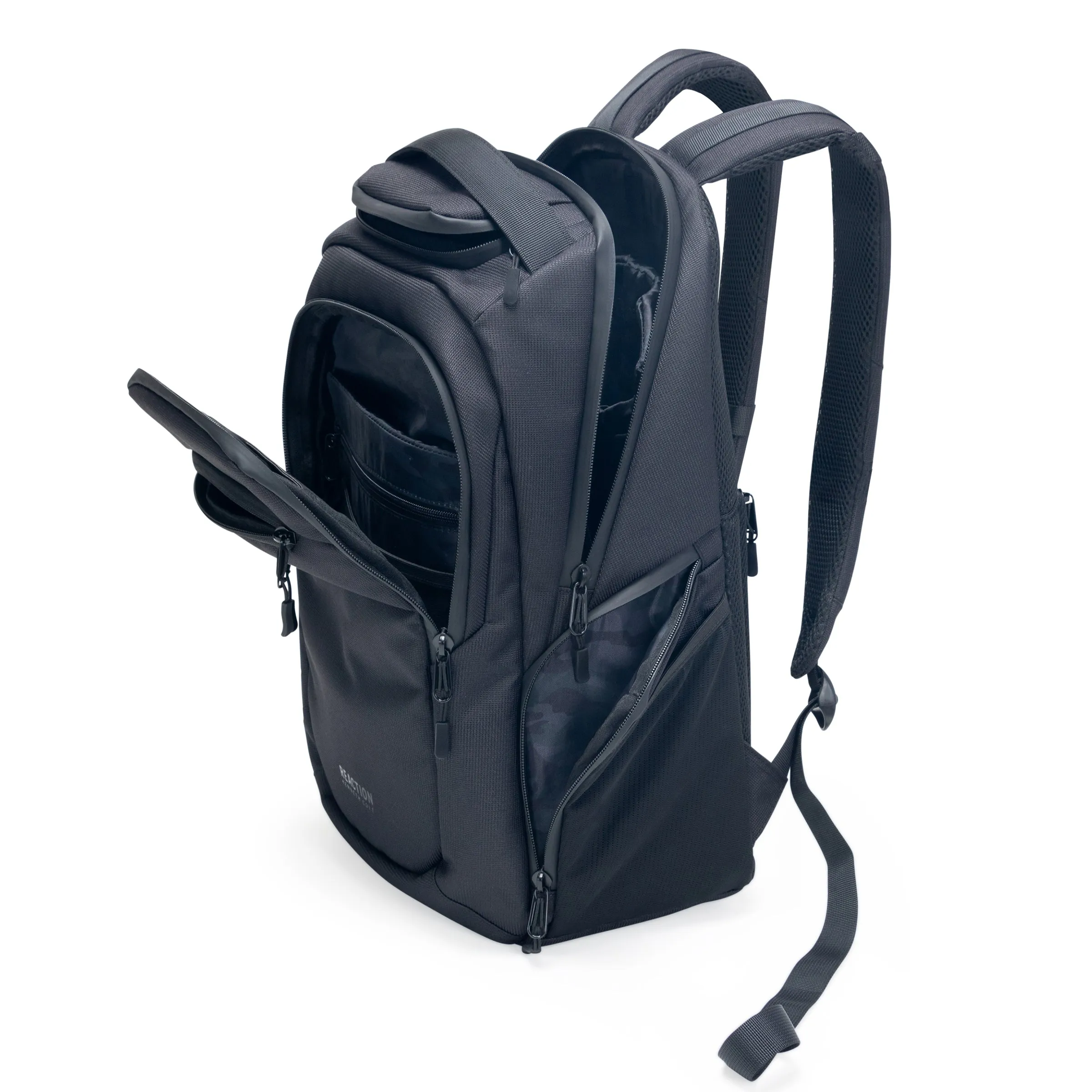 Kenneth Cole Reaction Parker 16" Polyester Laptop and Tablet Backpack with removable 16" laptop sleeve