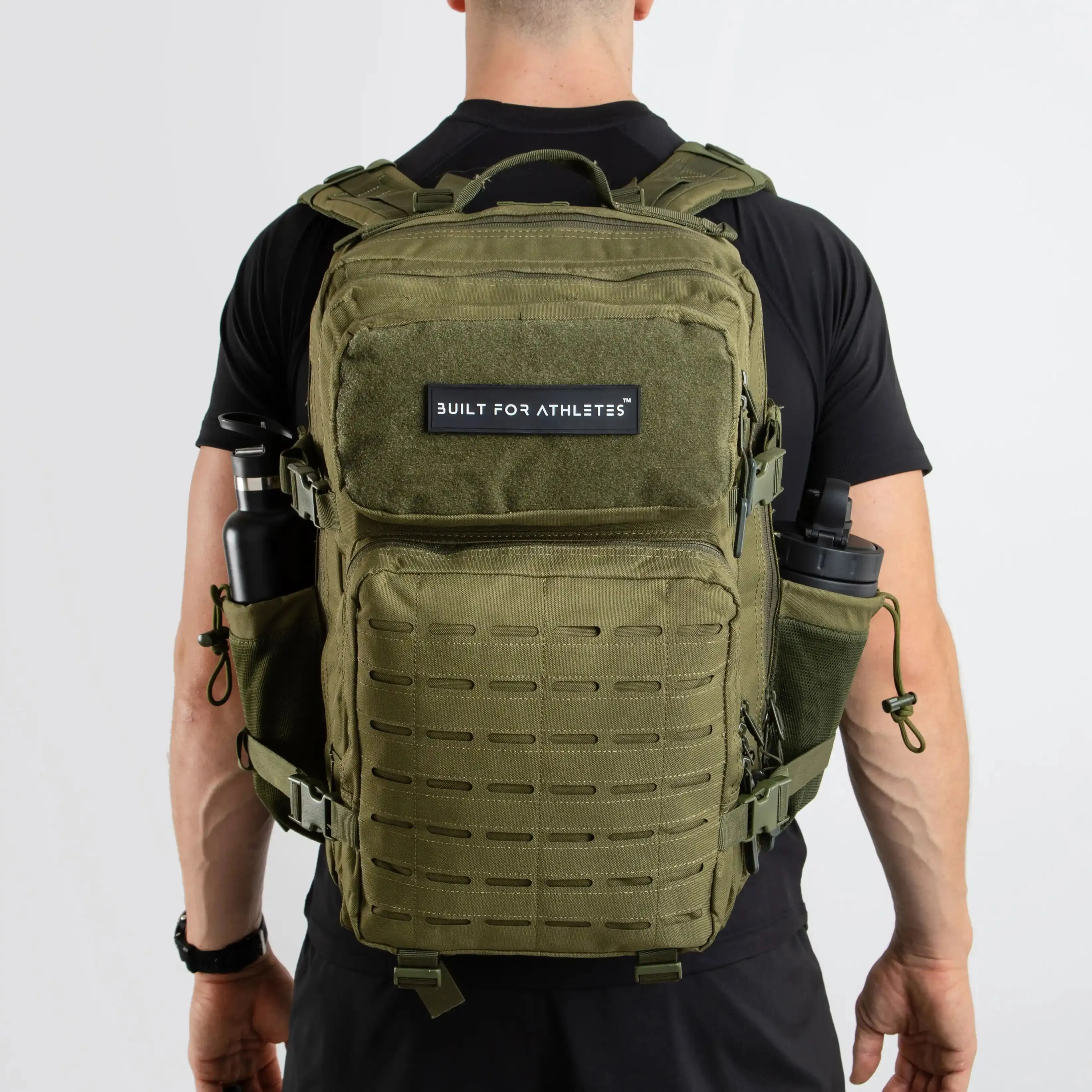 Large Army Green 45L Gym Backpack