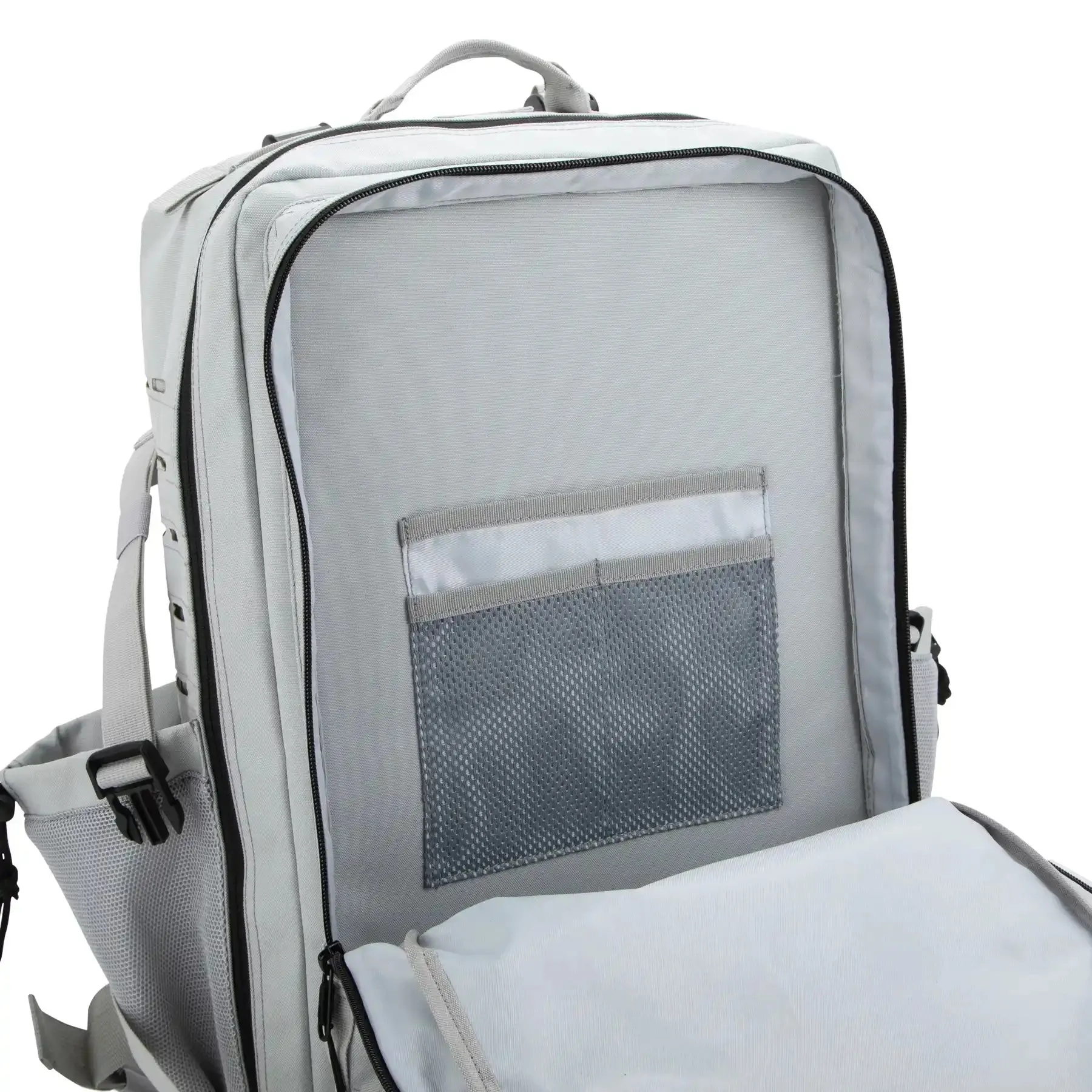 Large Grey & Yellow 45L Gym Backpack