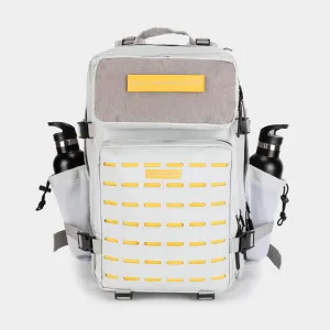 Large Grey & Yellow 45L Gym Backpack