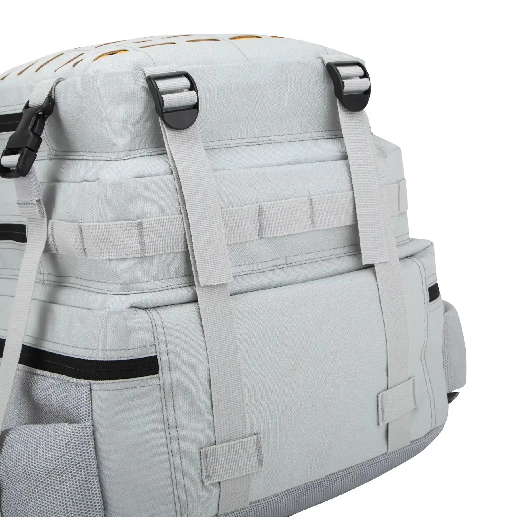 Large Grey & Yellow 45L Gym Backpack