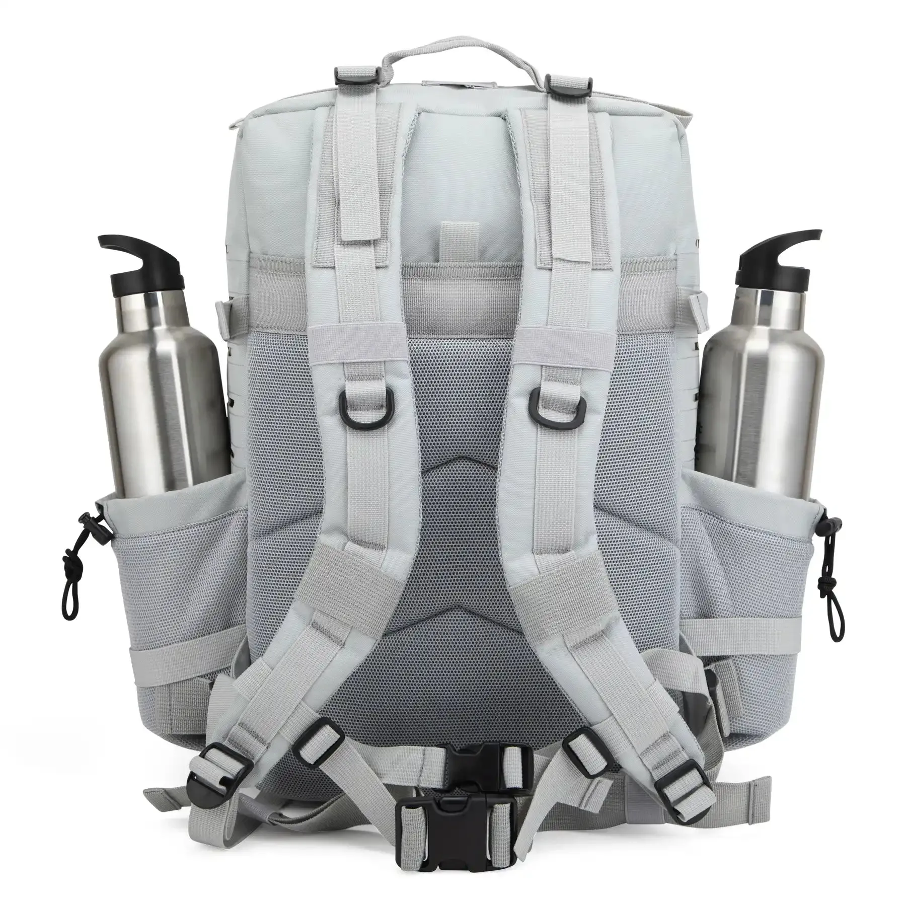Large Grey & Yellow 45L Gym Backpack