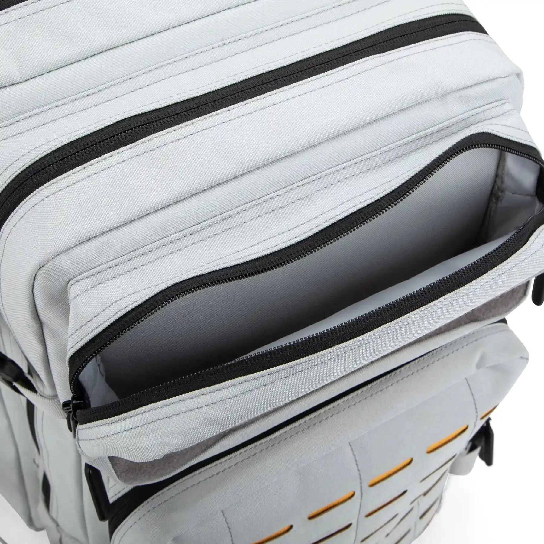 Large Grey & Yellow 45L Gym Backpack