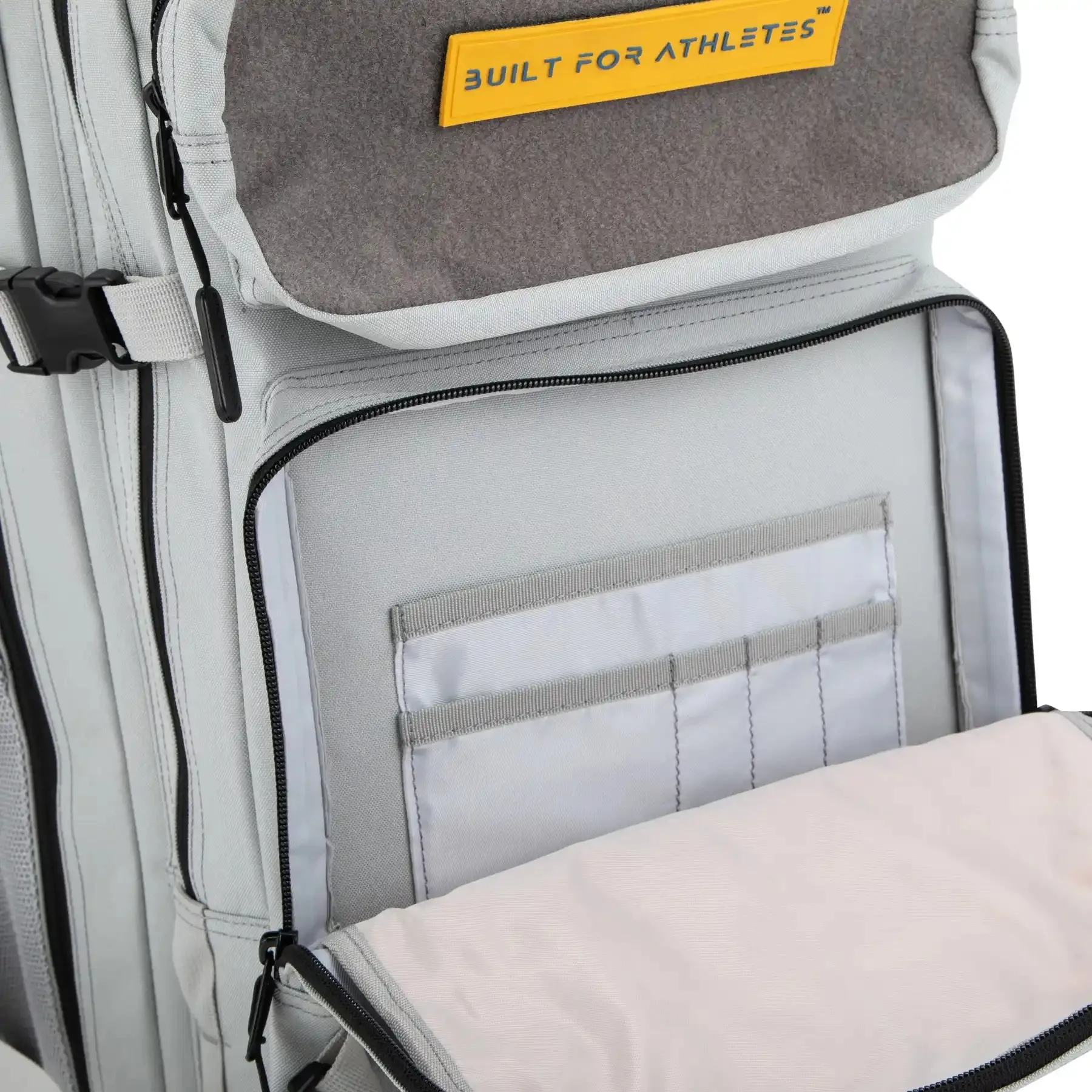 Large Grey & Yellow 45L Gym Backpack