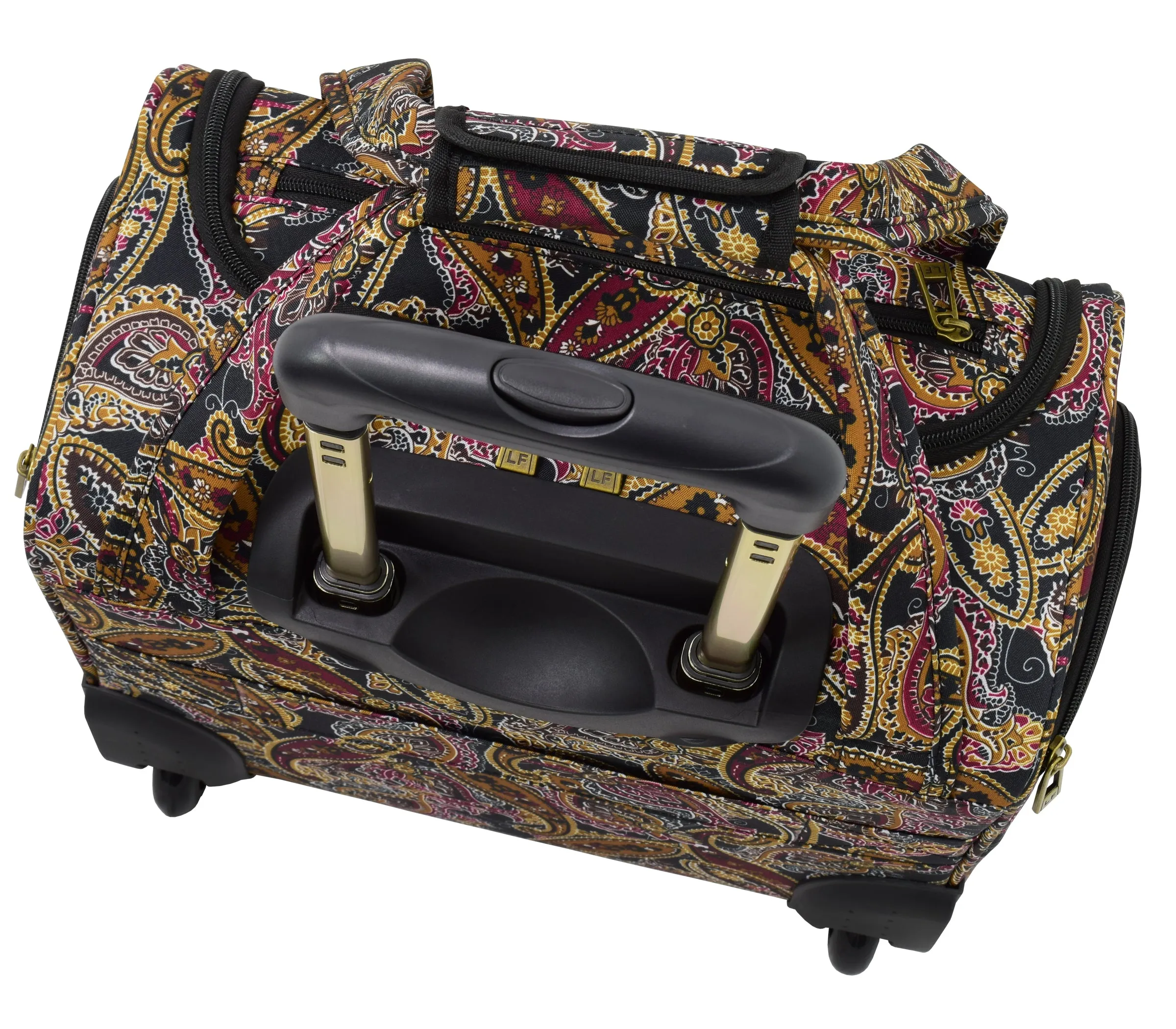 London Fog Cranford Collection 15" 2-Wheel Wheeled Boarding Bag
