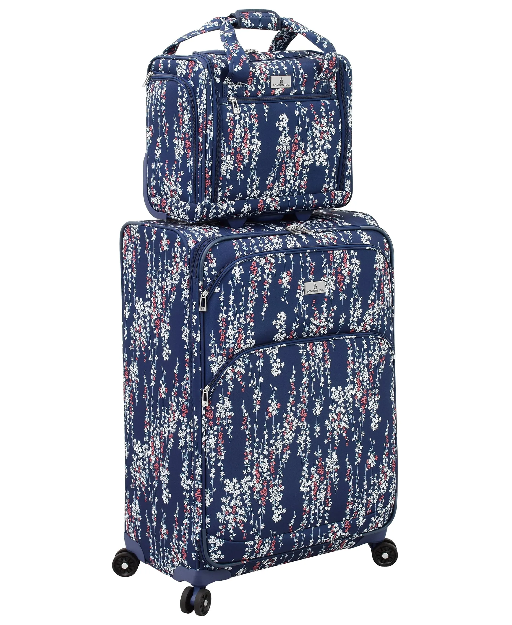London Fog Cranford Collection 15" 2-Wheel Wheeled Boarding Bag
