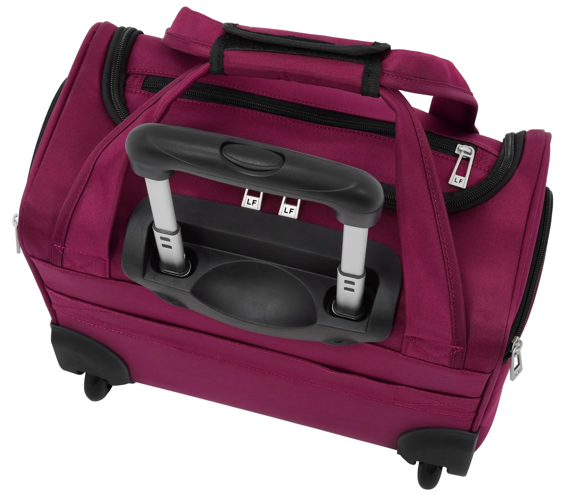 London Fog Cranford Collection 15" 2-Wheel Wheeled Boarding Bag