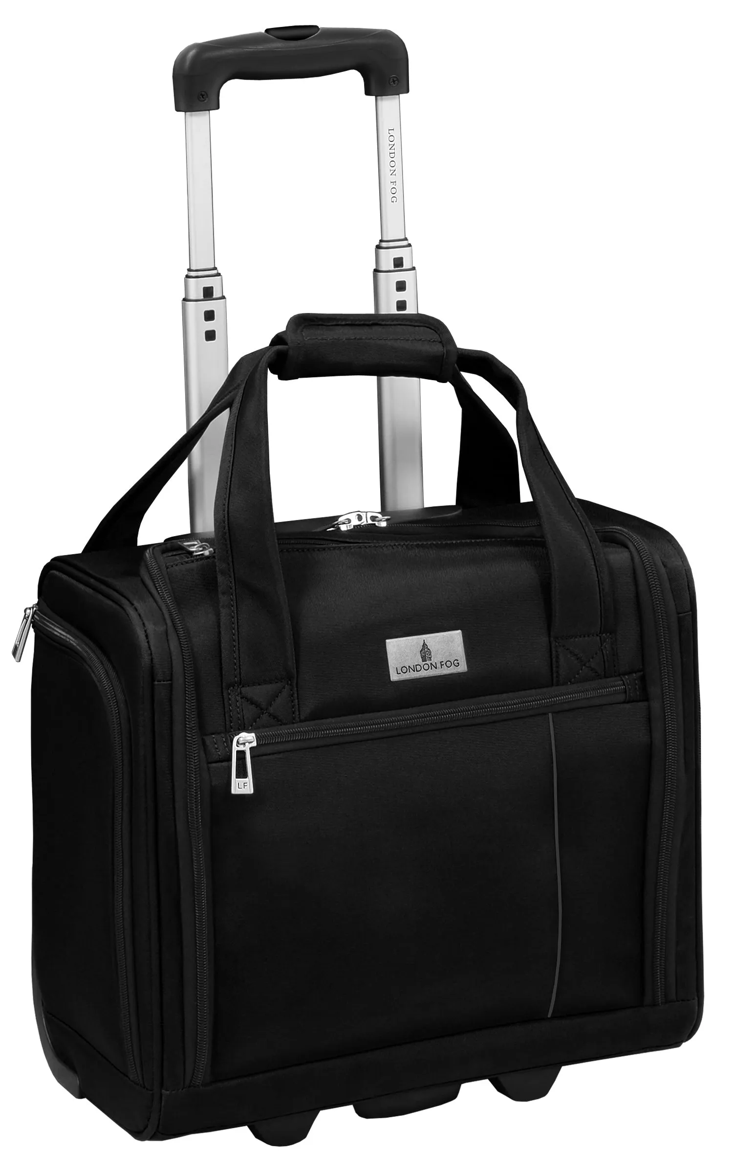 London Fog Cranford Collection 15" 2-Wheel Wheeled Boarding Bag