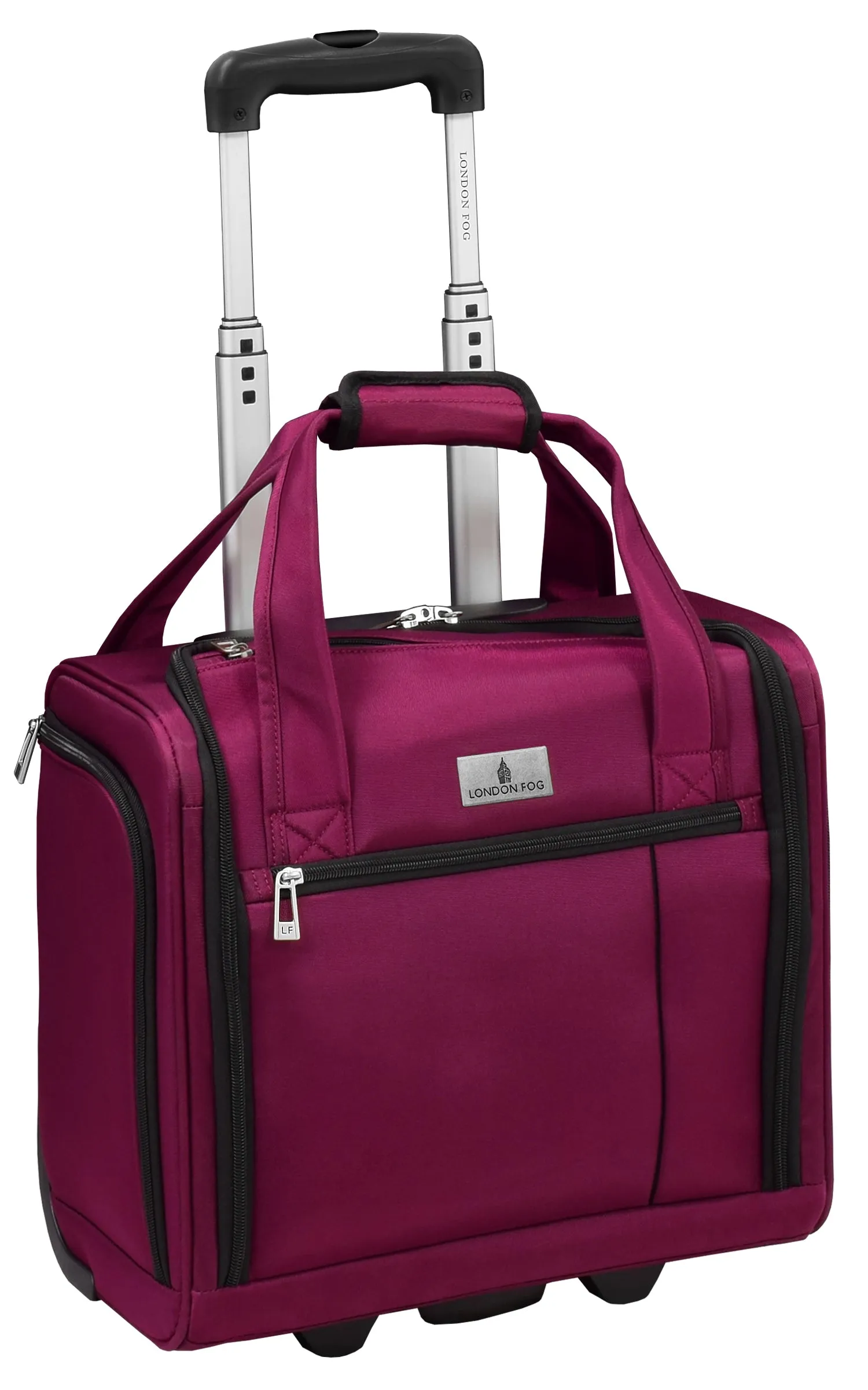 London Fog Cranford Collection 15" 2-Wheel Wheeled Boarding Bag