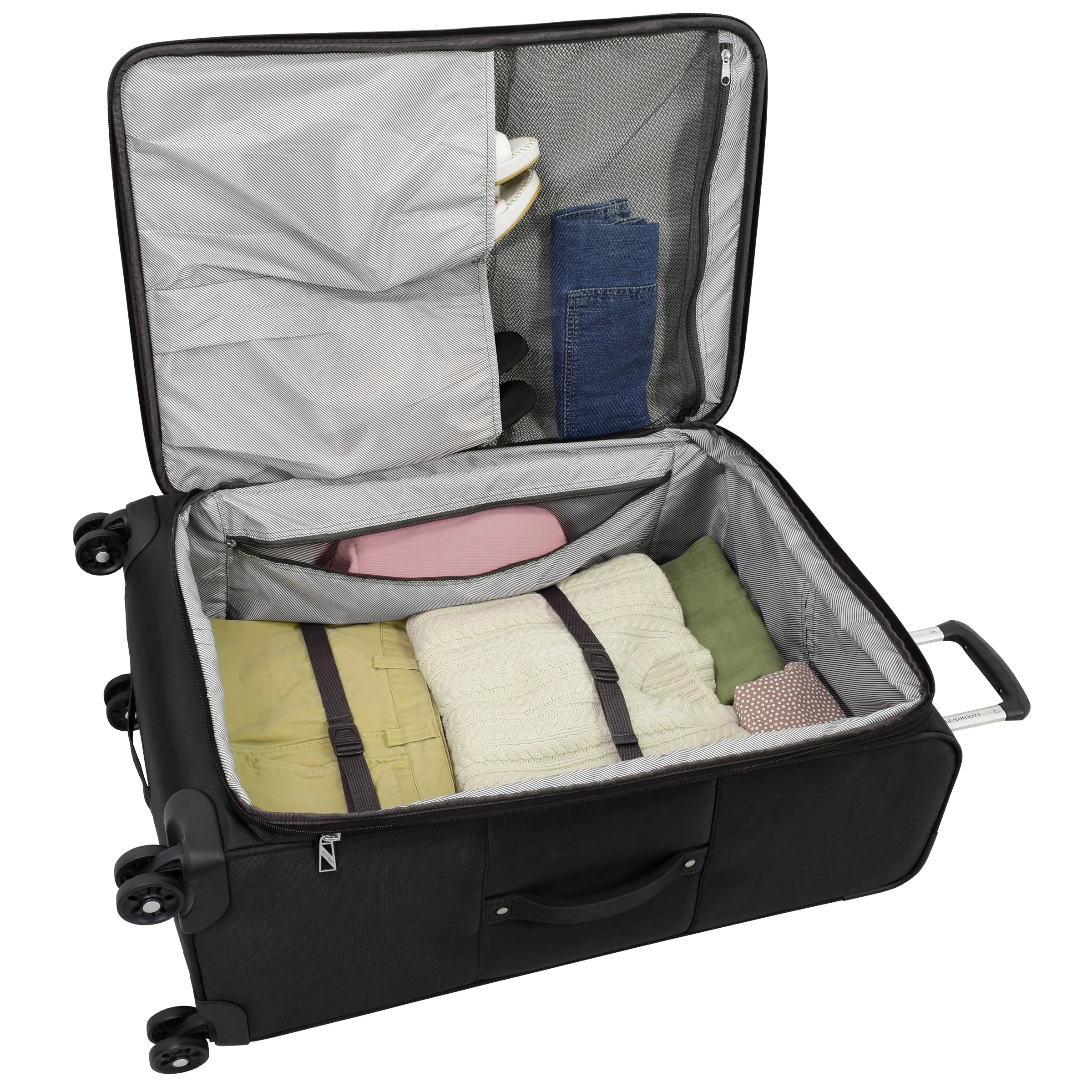 London Fog Cranford Collection 29" 4-Wheel Large Luggage