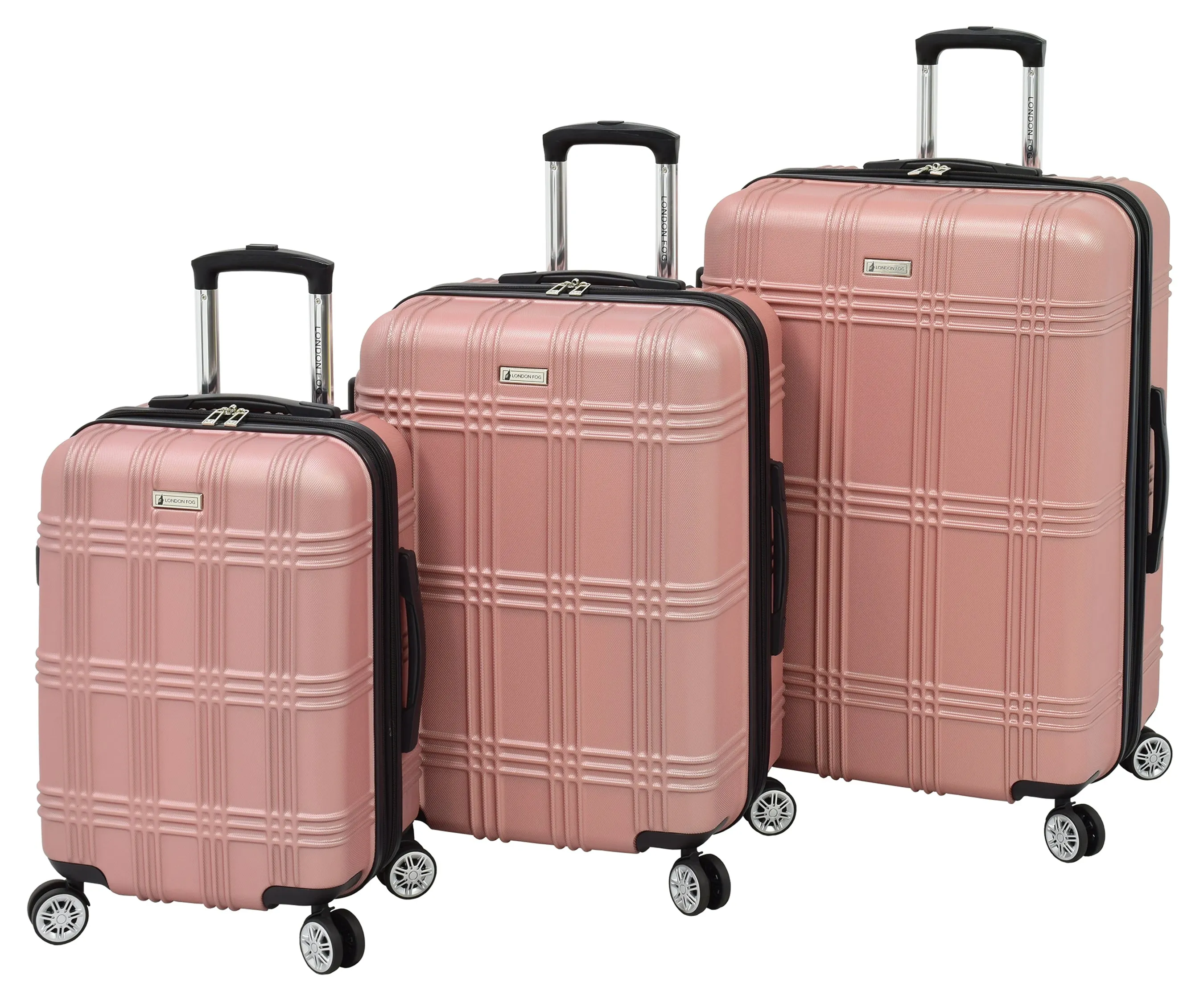 London Fog Kingsbury 25" 4-Wheel Medium Luggage