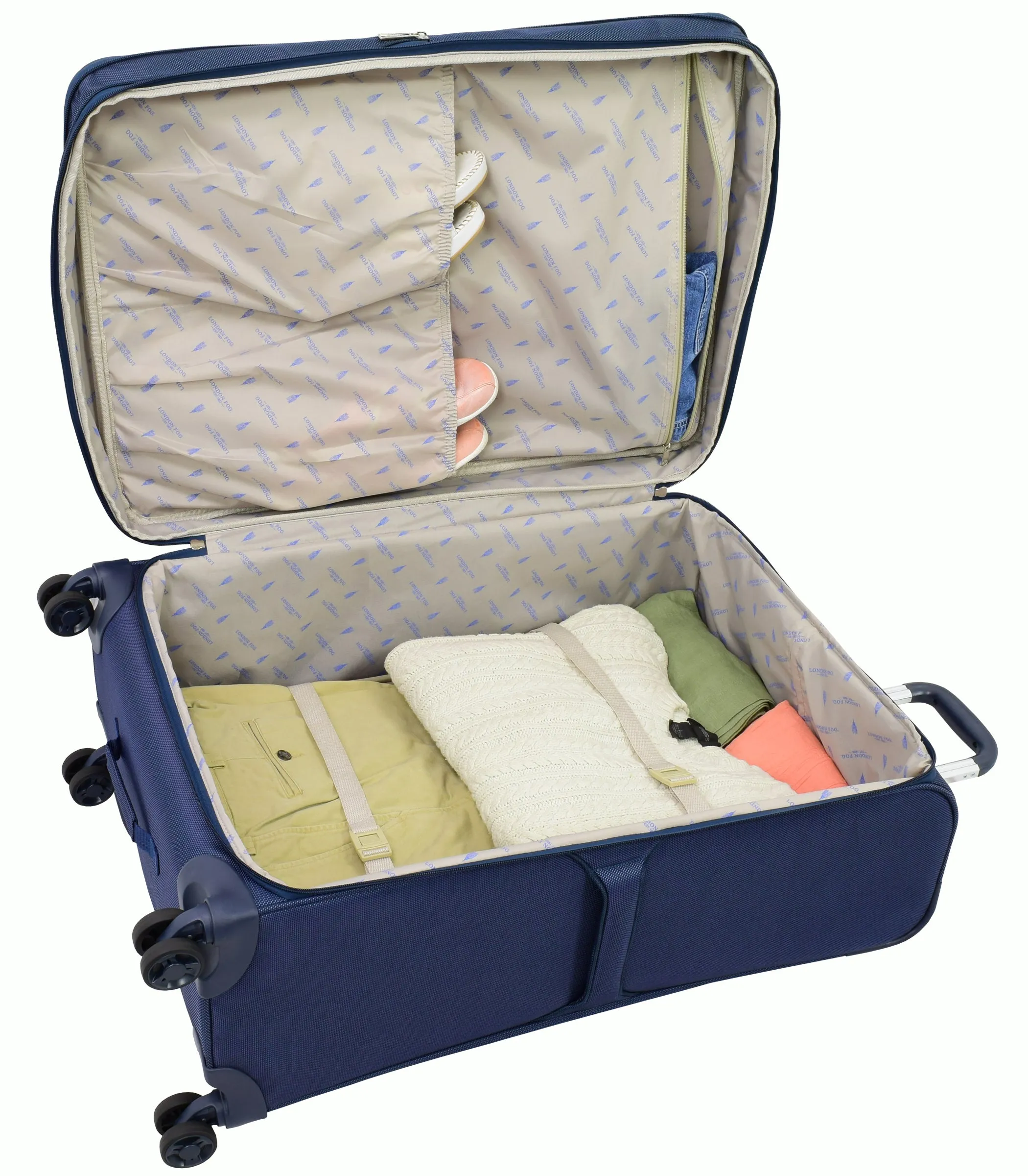 London Fog Knightsbridge II 25" 4-Wheel Medium Luggage