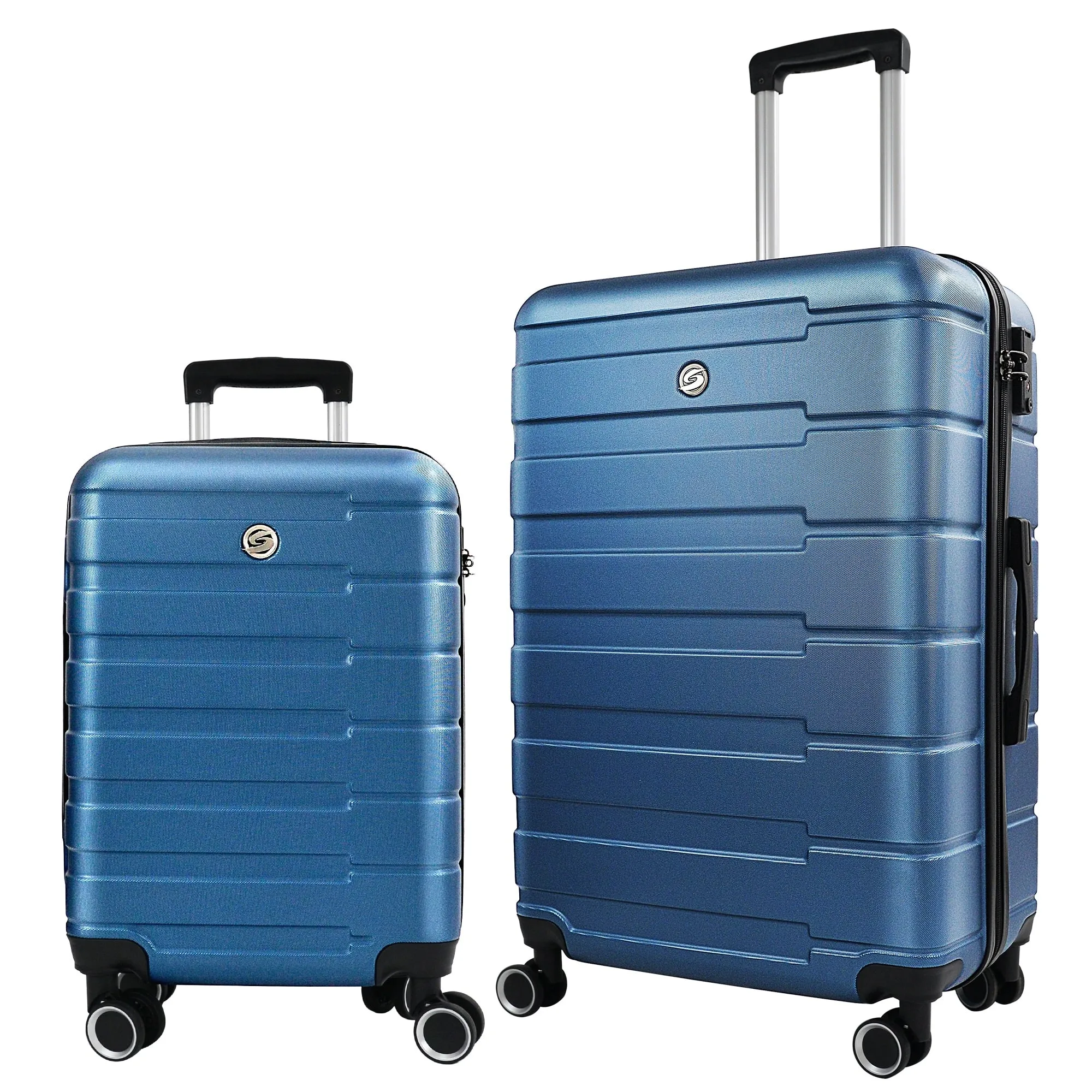 Luggage Sets 2 Piece, 20 inch 24 inch Carry on Luggage Airline Approved