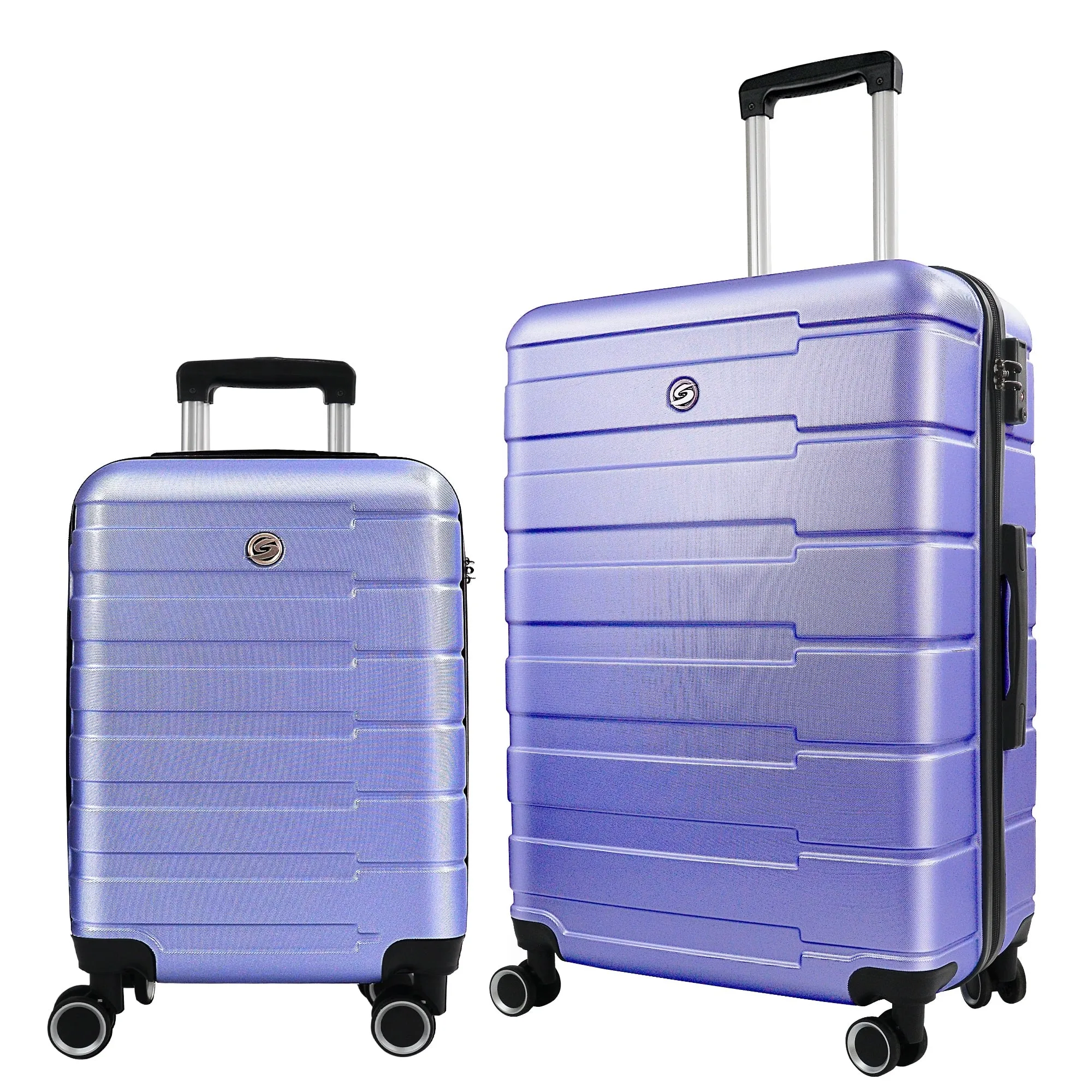Luggage Sets 2 Piece, 20 inch 24 inch Carry on Luggage Airline Approved