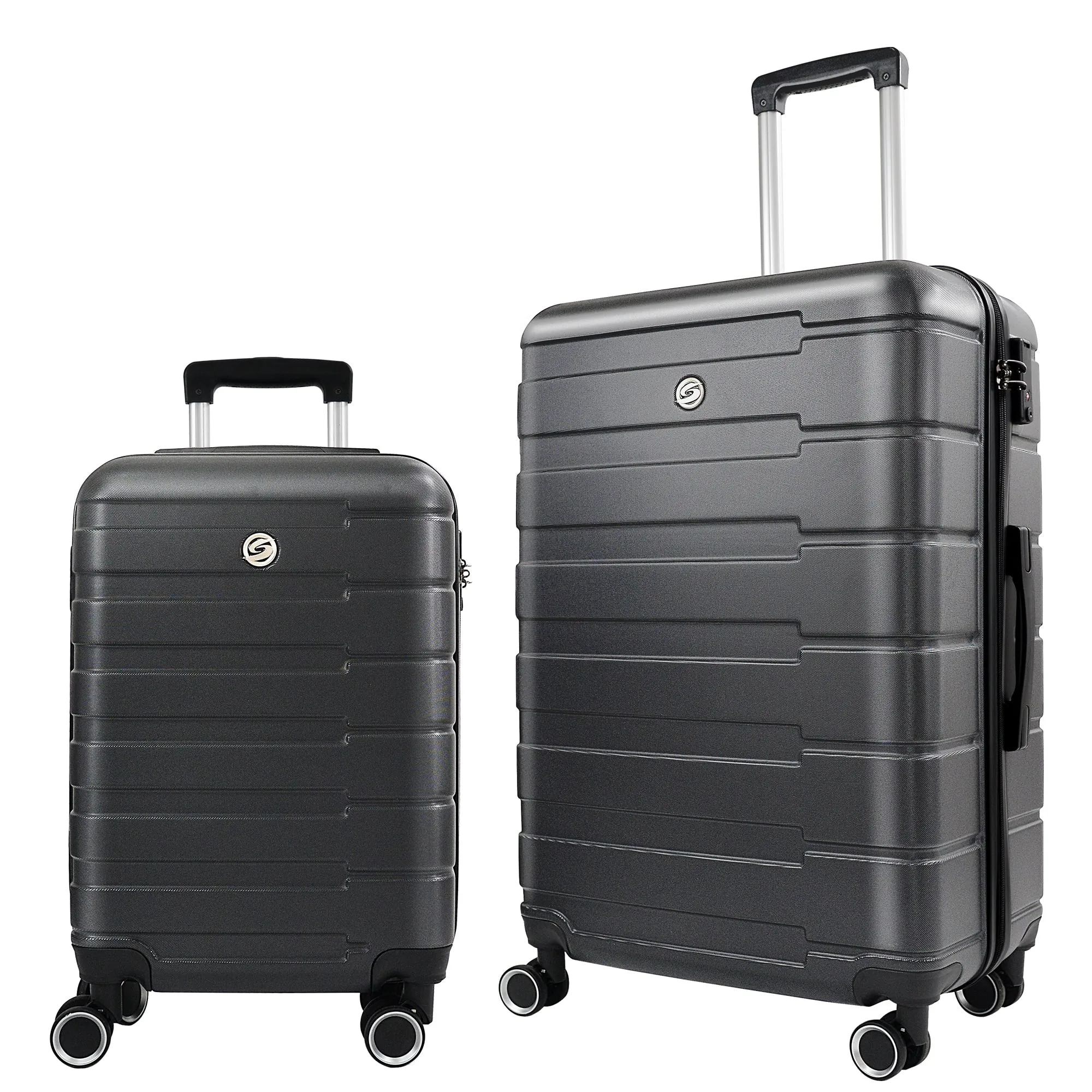 Luggage Sets 2 Piece, 20 inch 24 inch Carry on Luggage Airline Approved
