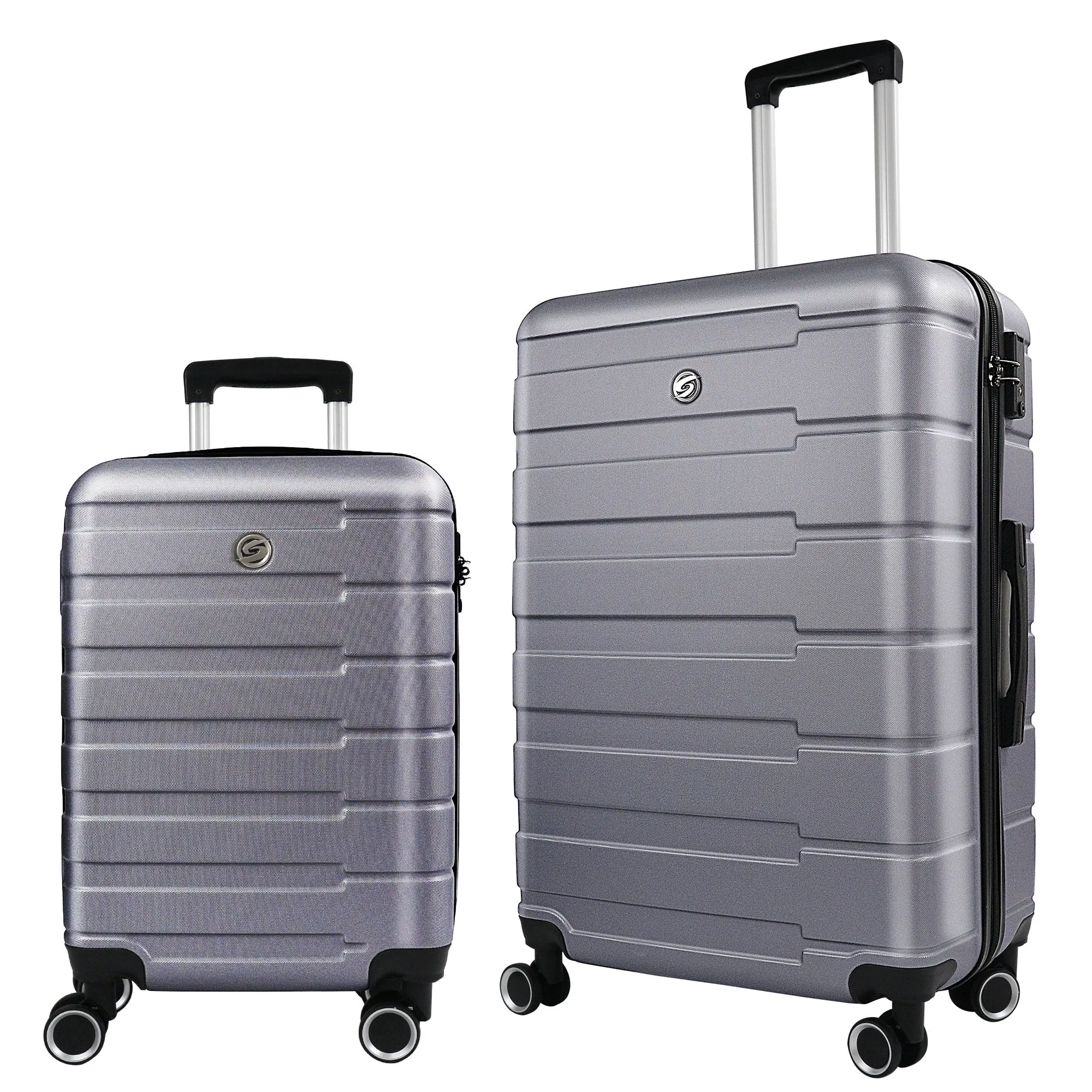 Luggage Sets 2 Piece, 20 inch 24 inch Carry on Luggage Airline Approved