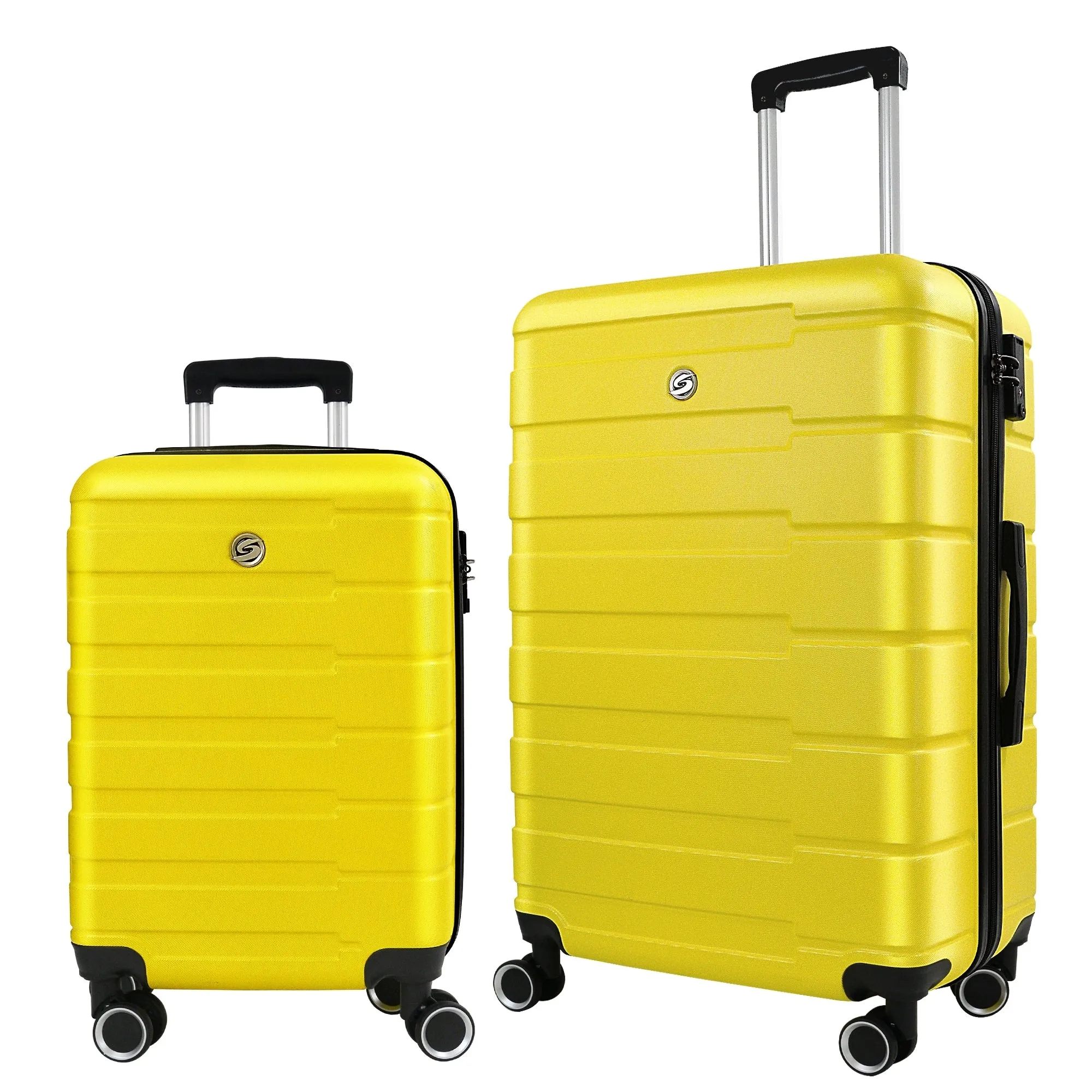 Luggage Sets 2 Piece, 20 inch 24 inch Carry on Luggage Airline Approved