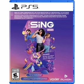 Plaion Let's Sing 2024   2 Mics: Bonus Edition (Ps5)