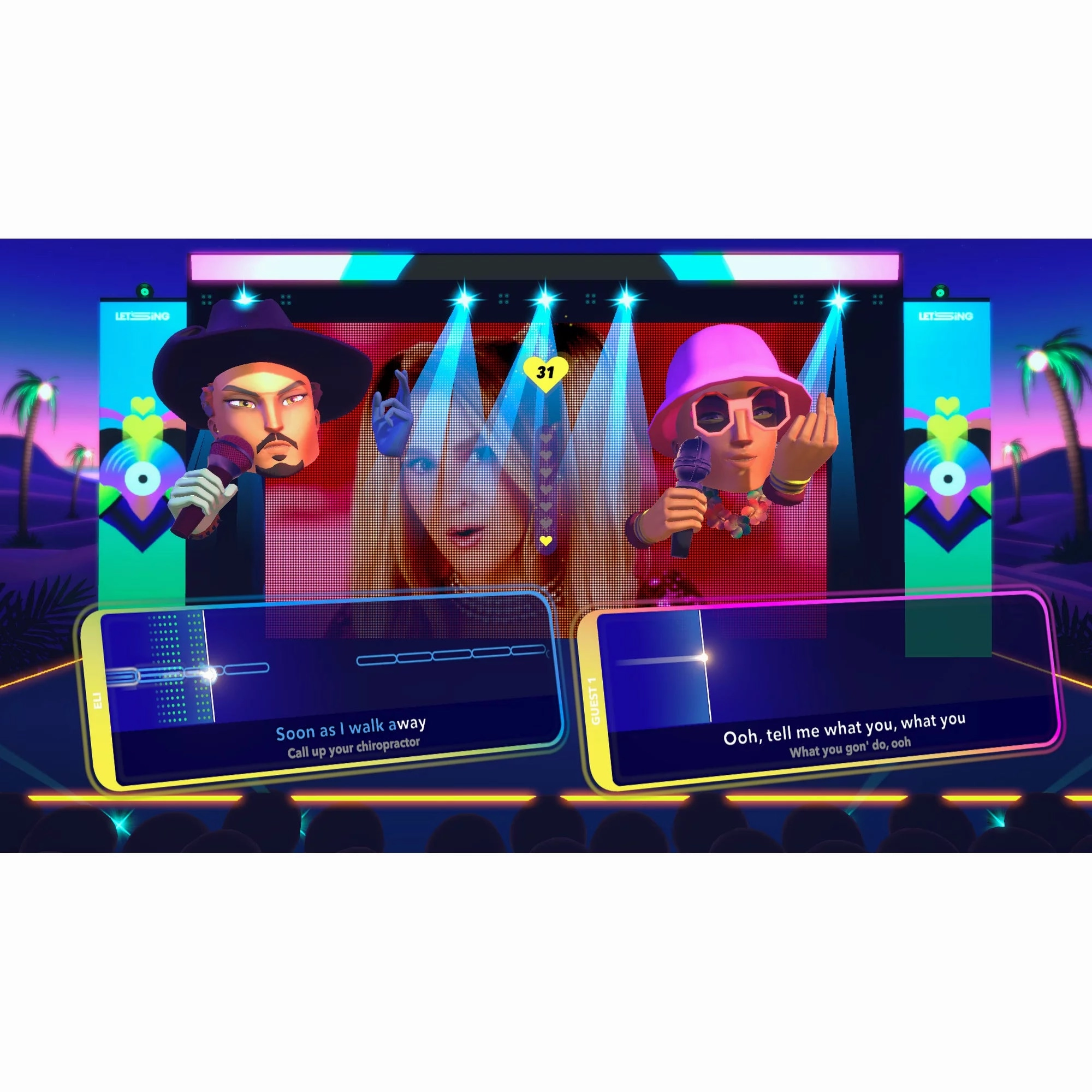 Plaion Let's Sing 2024   2 Mics: Bonus Edition (Ps5)