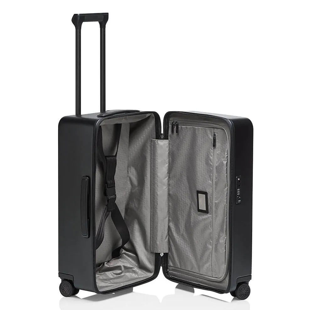 Porsche Design Roadster Hardside 26" Spinner Trunk - Matte Black
