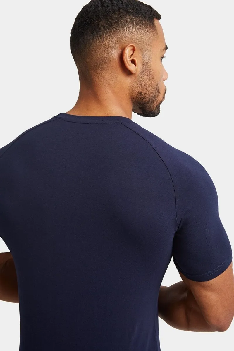 Premium Athletic Fit T-Shirt in True Navy
