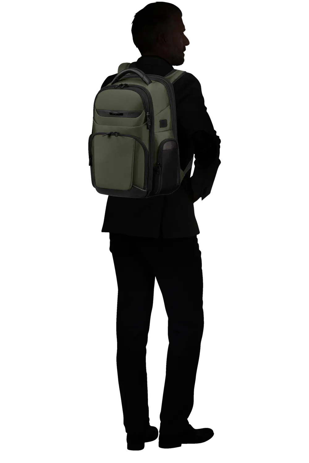 PRO-DLX 6 Backpack Expandable 15.6" - Green