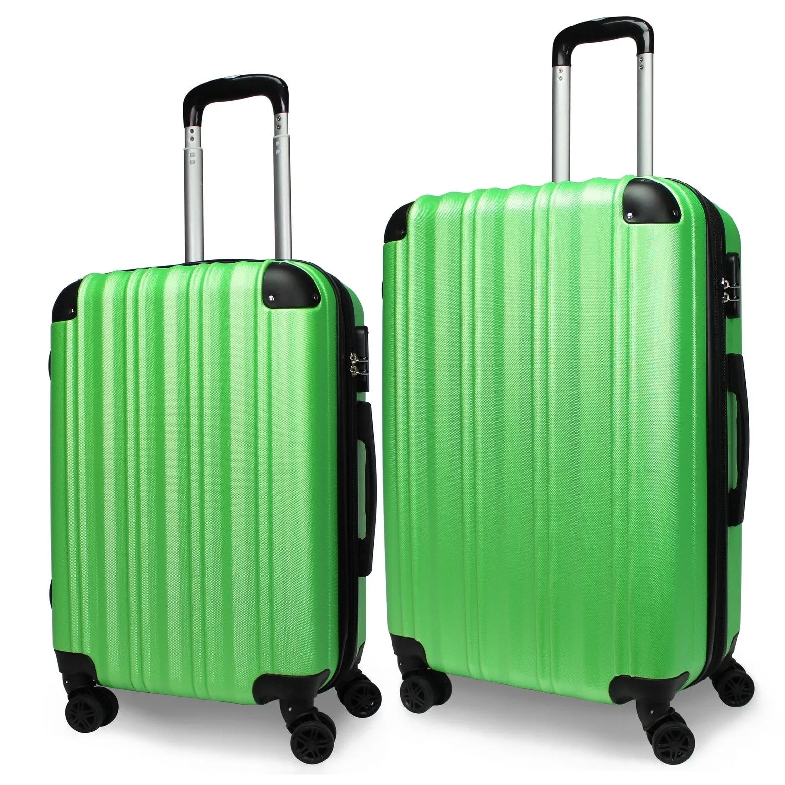 Quest 25" & 20" Hardside Lightweight Expandable Spinner Suitcase Set