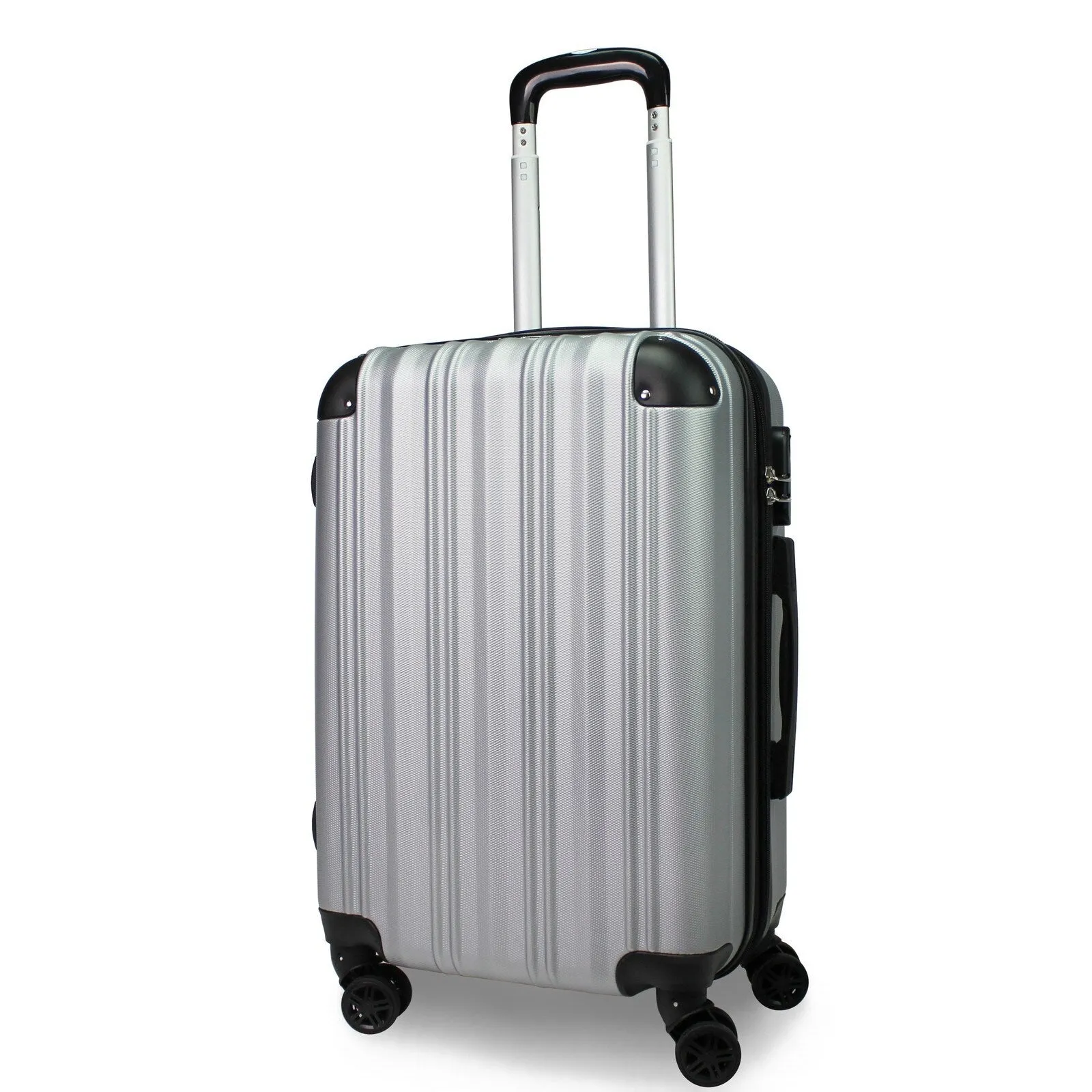 Quest 25" & 20" Hardside Lightweight Expandable Spinner Suitcase Set