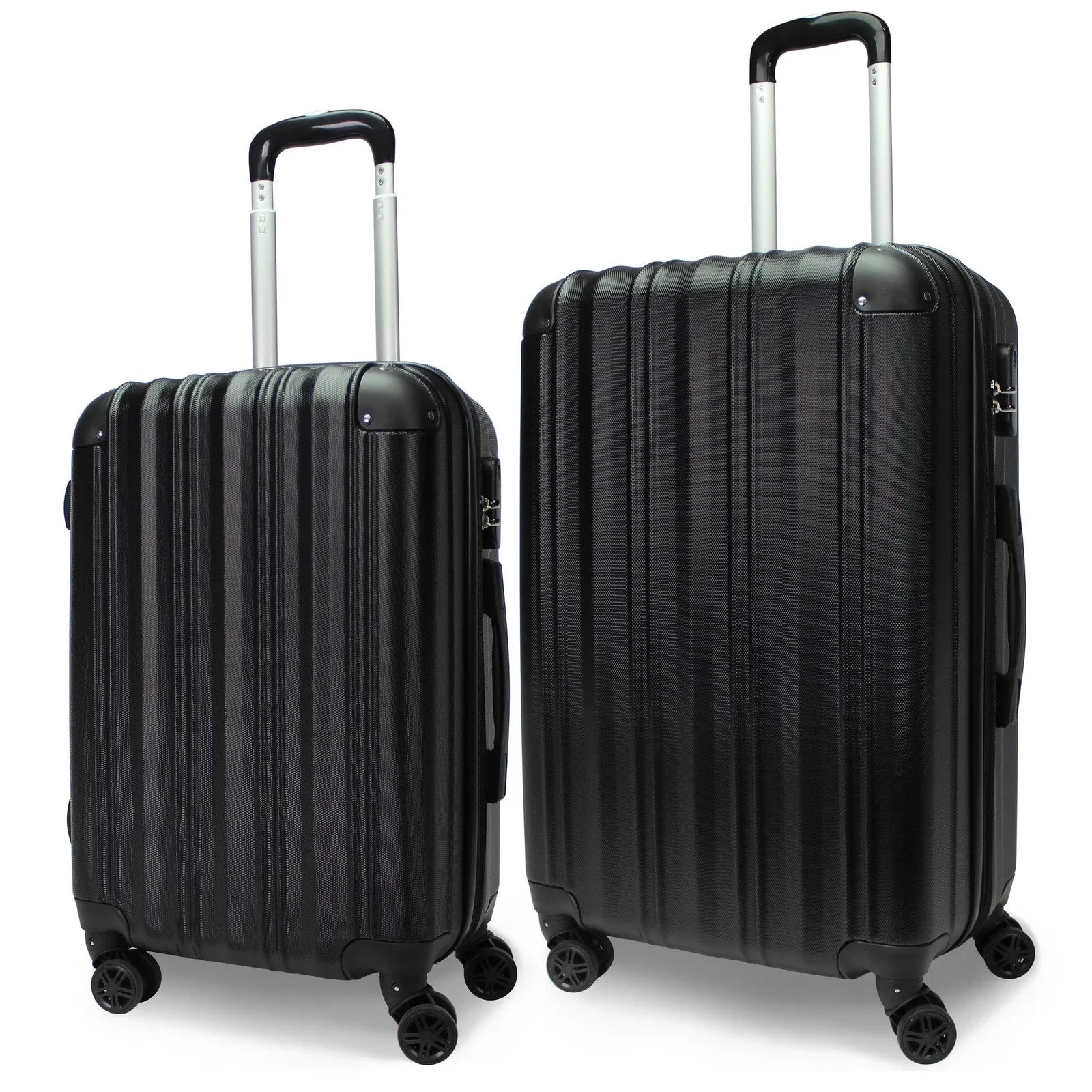 Quest 25" & 20" Hardside Lightweight Expandable Spinner Suitcase Set