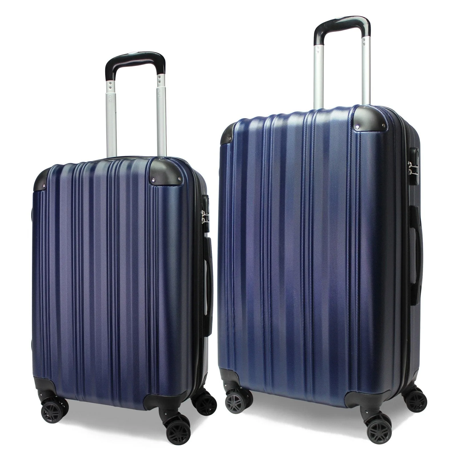 Quest 25" & 20" Hardside Lightweight Expandable Spinner Suitcase Set