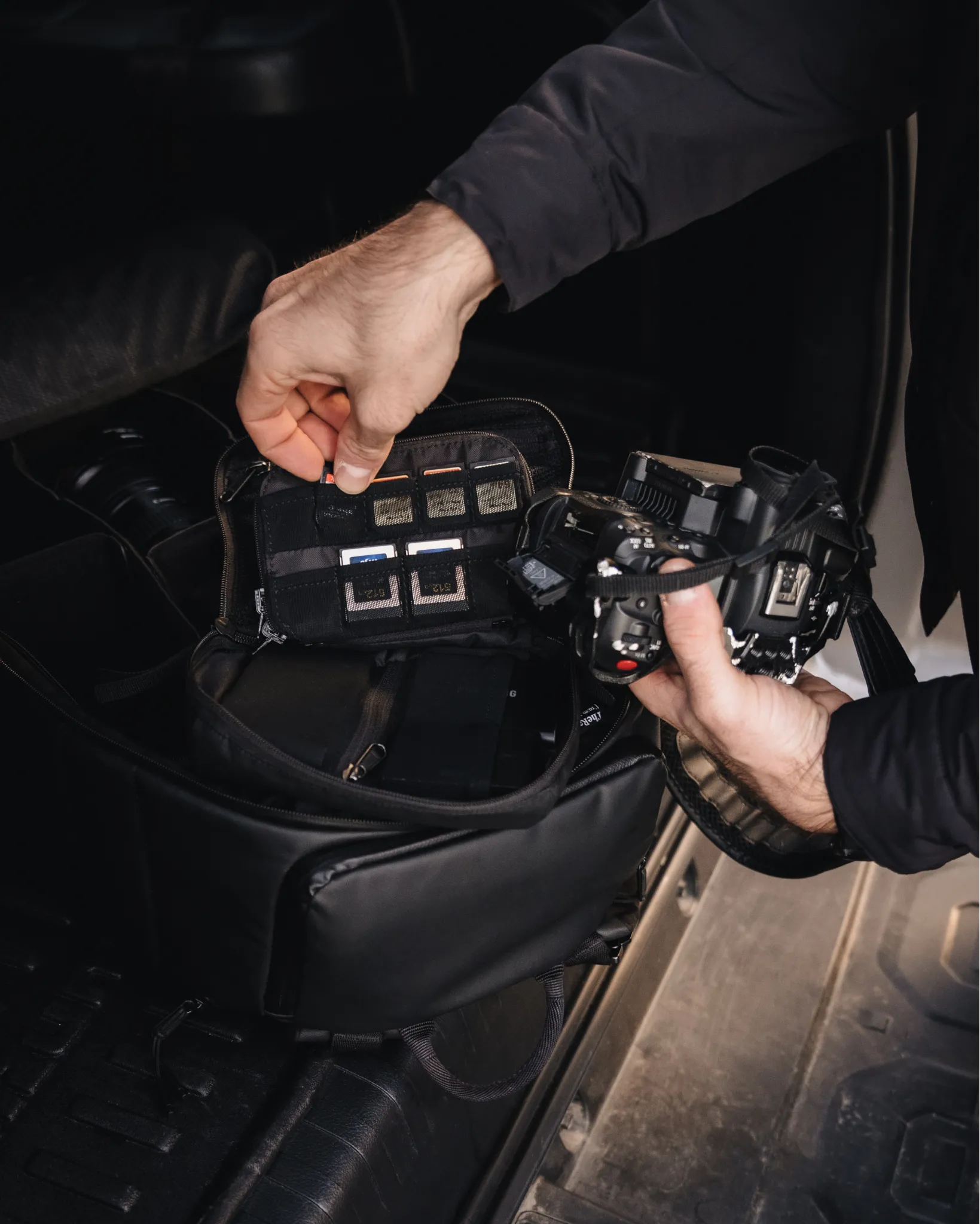 Ramverk Tech Organizer Black Out