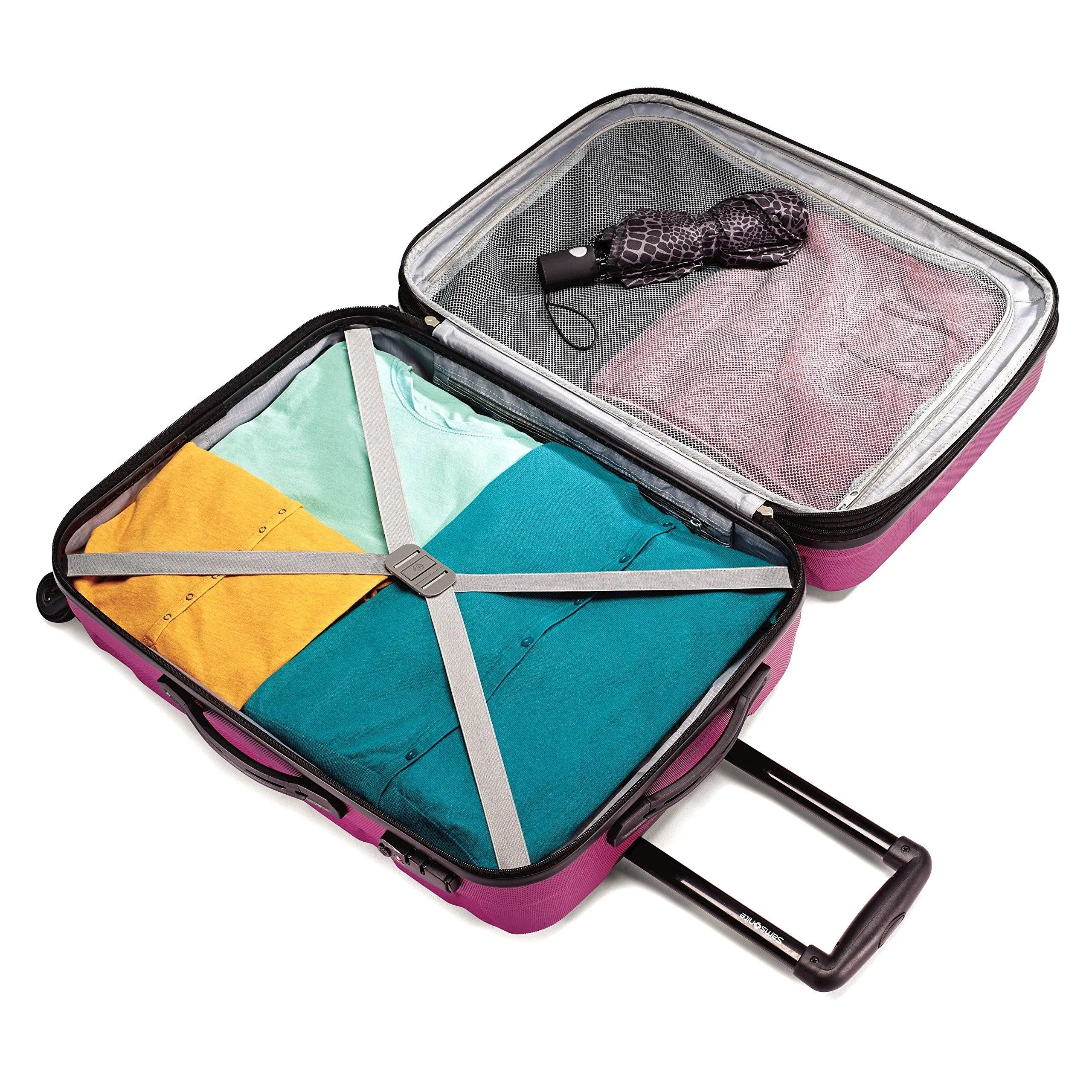 Samsonite Omni PC 2 Piece Set (20"/24") Hardshell 4-Wheel Luggage Sets