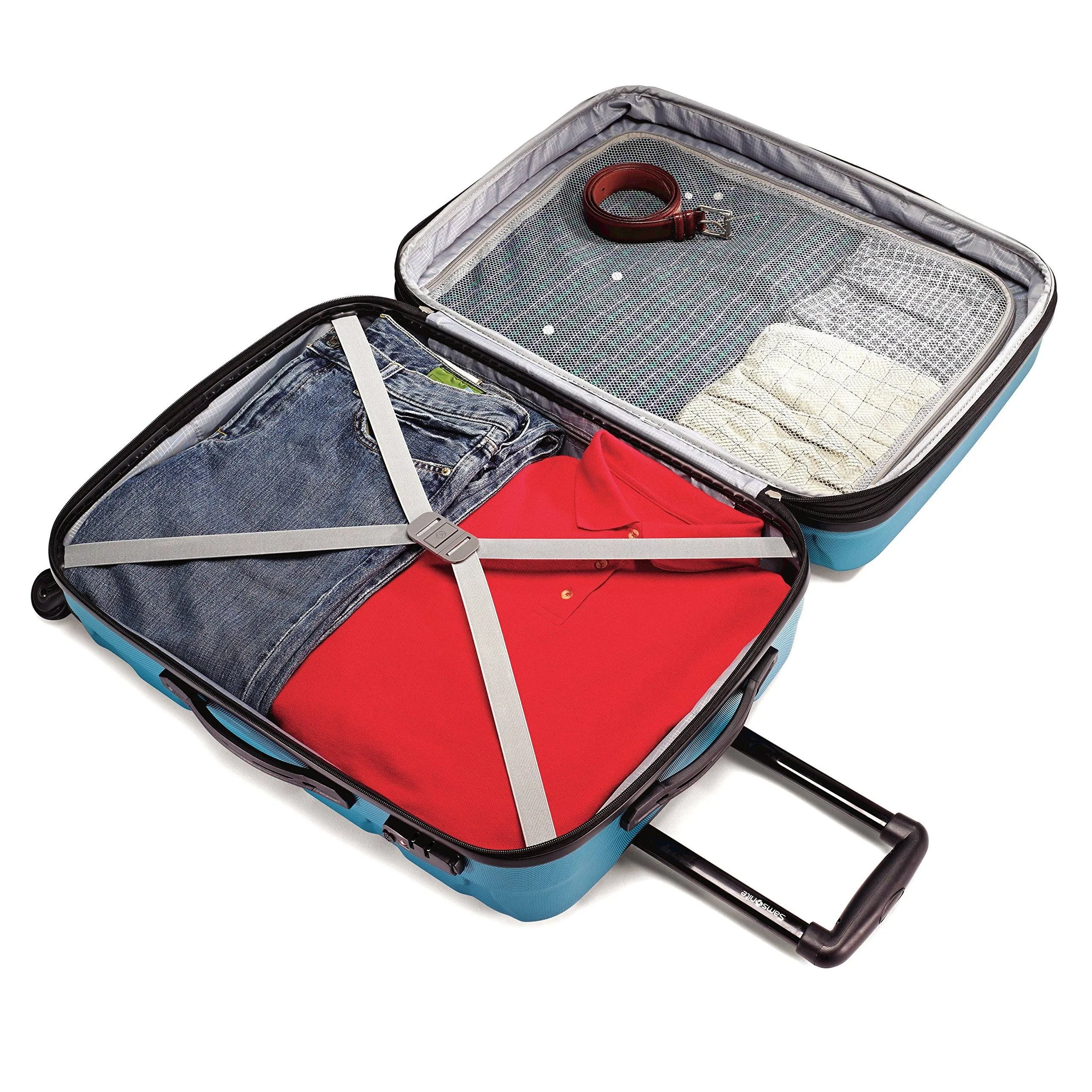 Samsonite Omni PC 2 Piece Set (20"/24") Hardshell 4-Wheel Luggage Sets