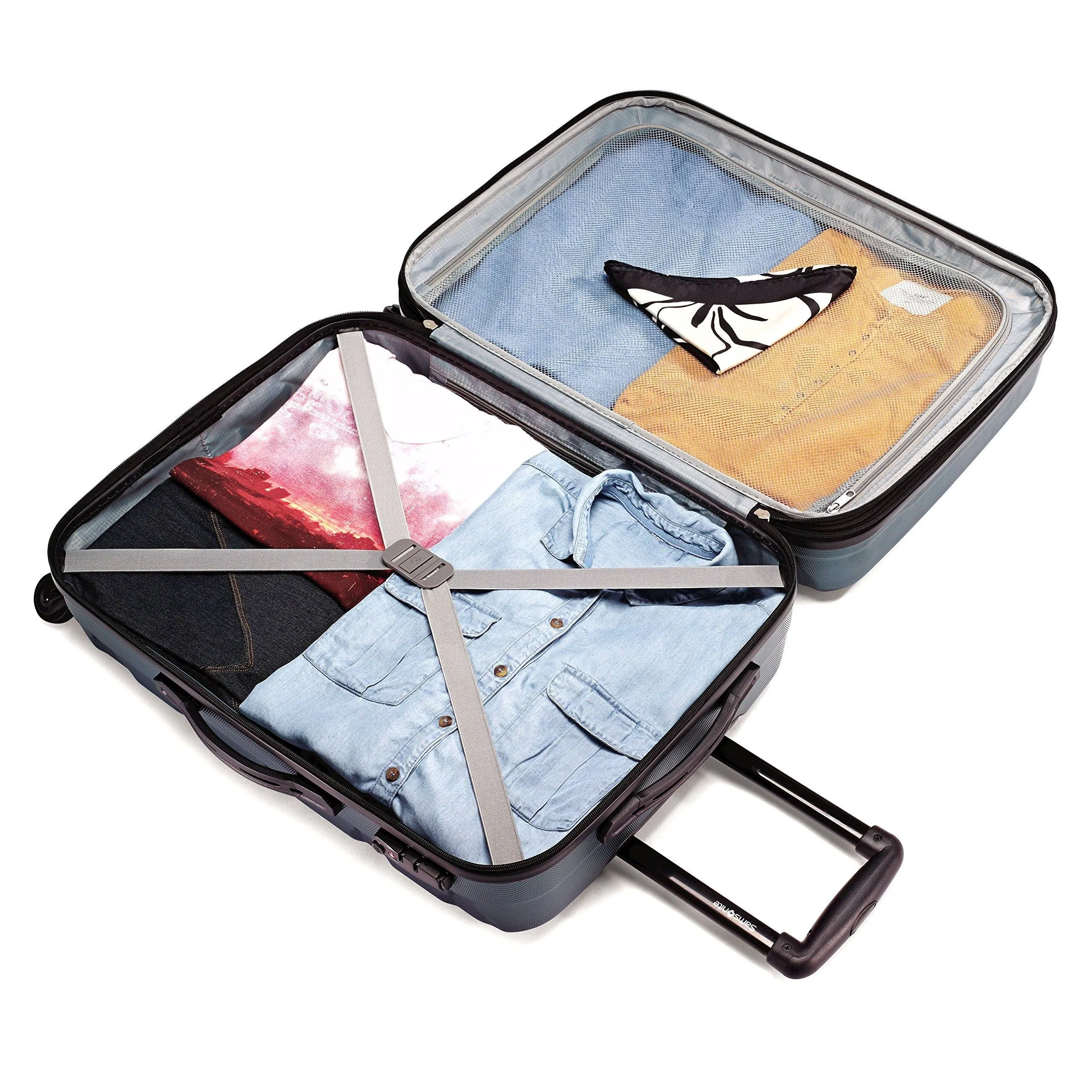 Samsonite Omni PC 24" Hardshell 4-Wheel Medium Luggage