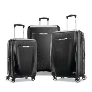 Samsonite Winfield 3 DLX 3 Piece Set (20"/24"/28") 4-Wheel Luggage Sets - Scratch-Resistant Polycarbonate Shell, TSA Lock, Effortless Wheels