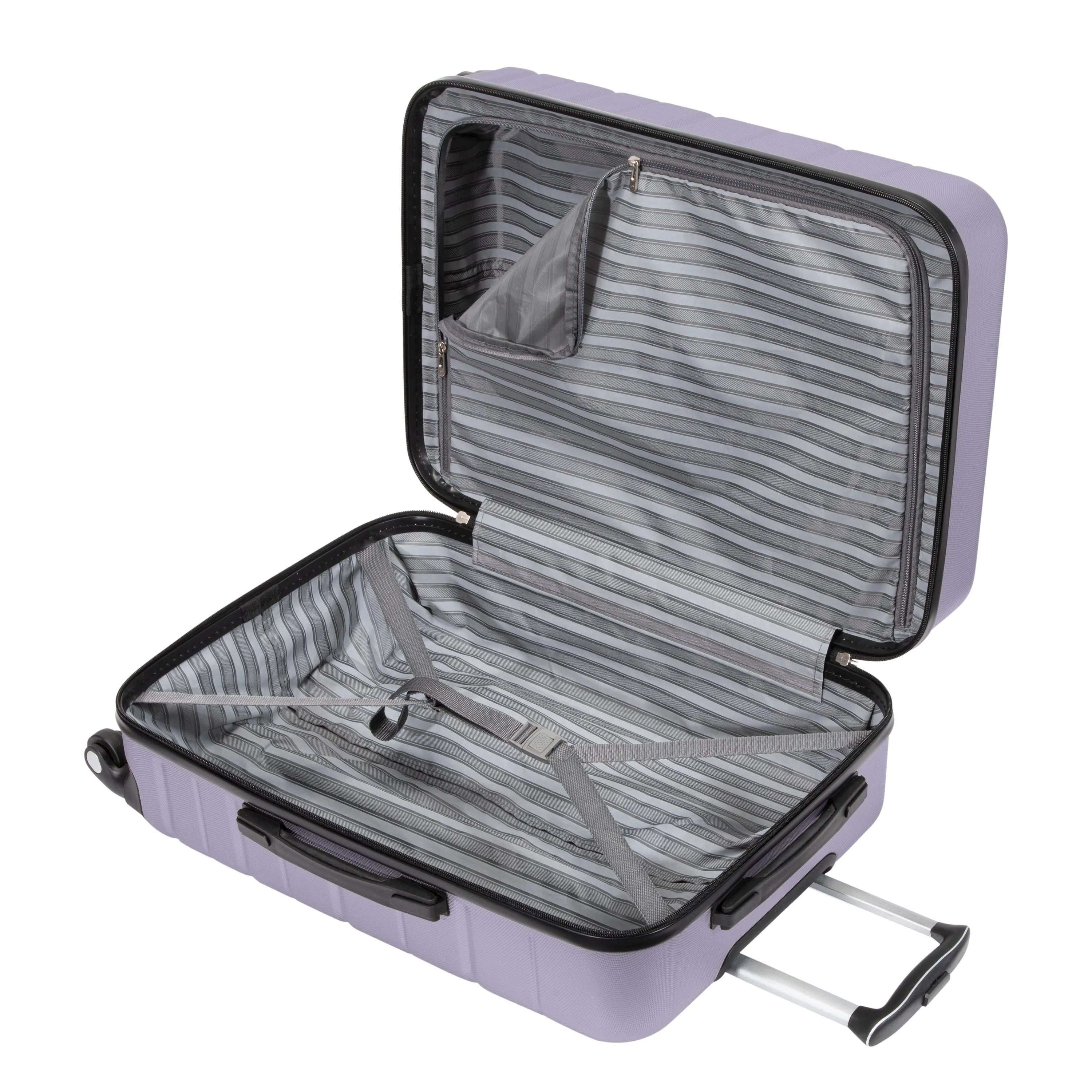 Skyway Epic 2.0 Hardside Lightweight Expandable ABS Shell Spinner Luggage, 24" Medium Check In